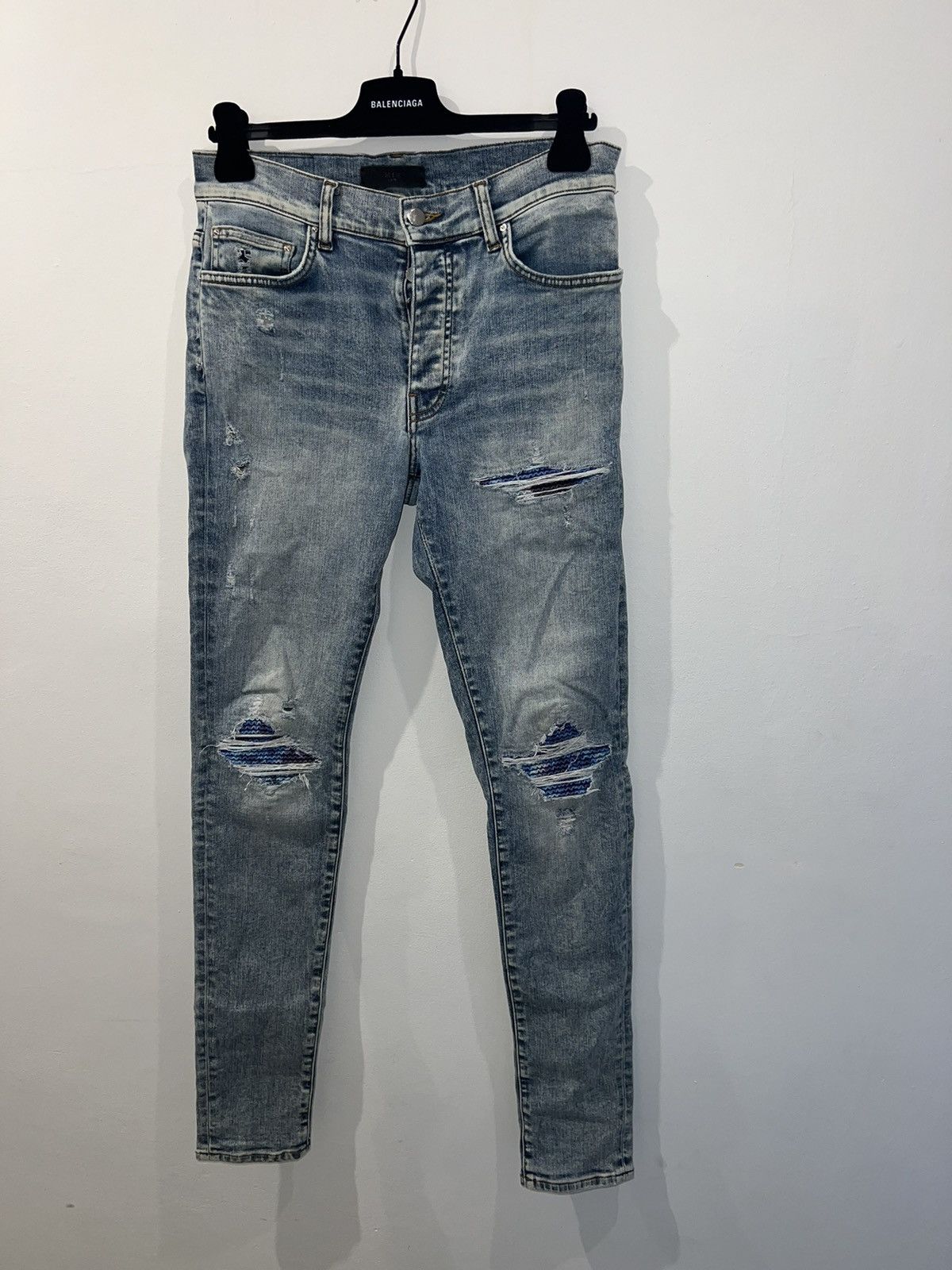 Amiri Amiri MX1 Blue Patches denim Size US 32 / EU 48 - 5 Thumbnail