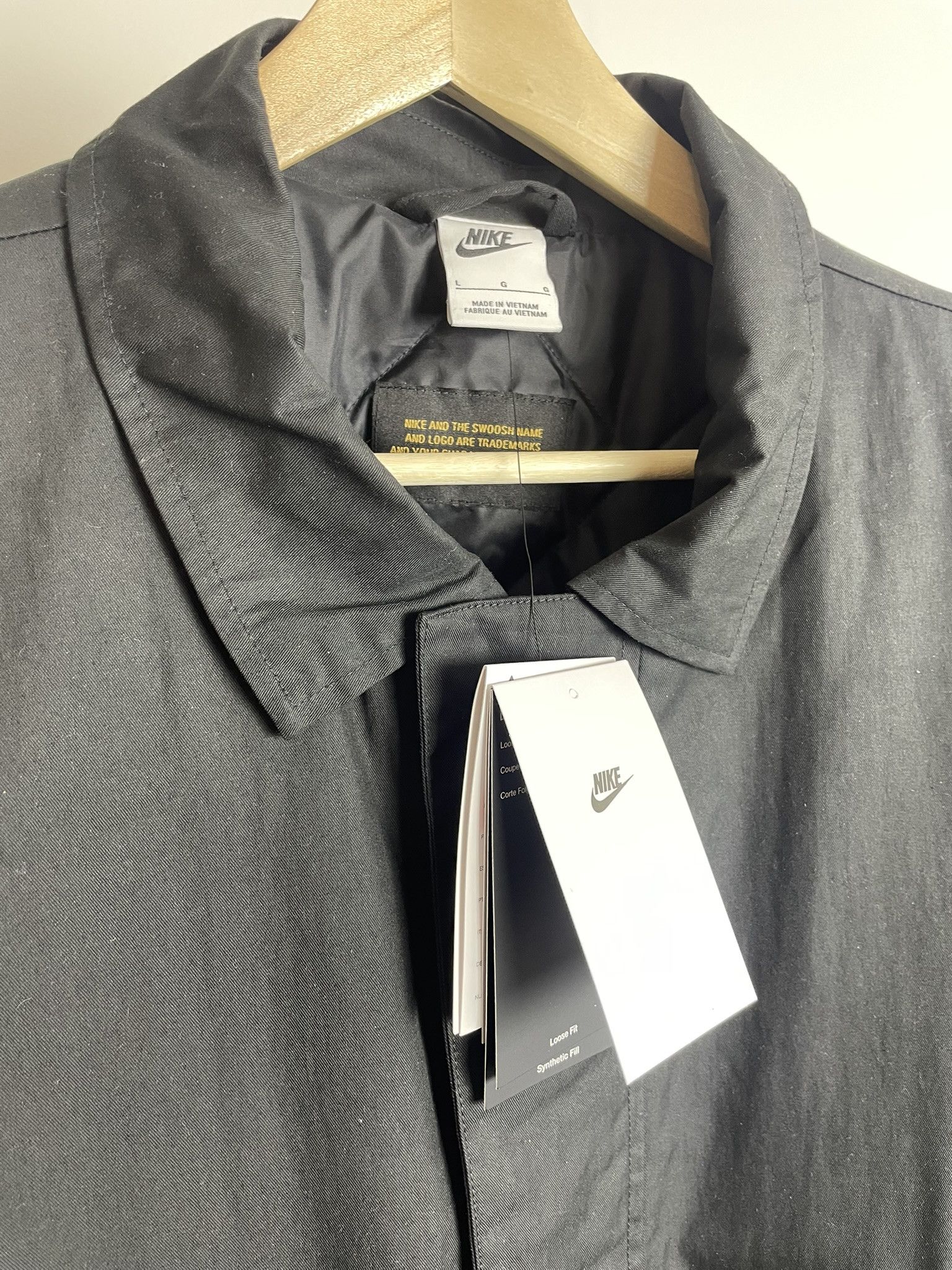Nike NEW Nike Life Waxed Canvas Work Jacket Size US L / EU 52-54 / 3 - 4 Thumbnail