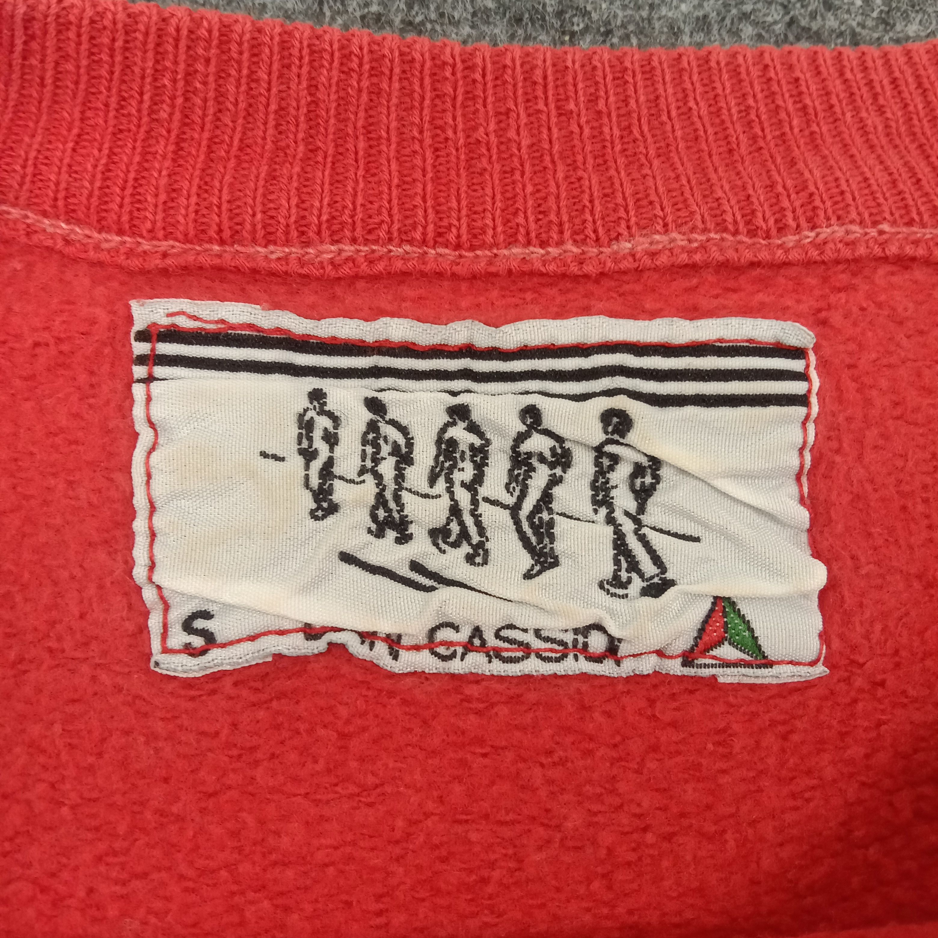 Vintage Dan Cassidi Hockey Team Sweatshirt C266N5 Size US XL / EU 56 / 4 - 3 Thumbnail