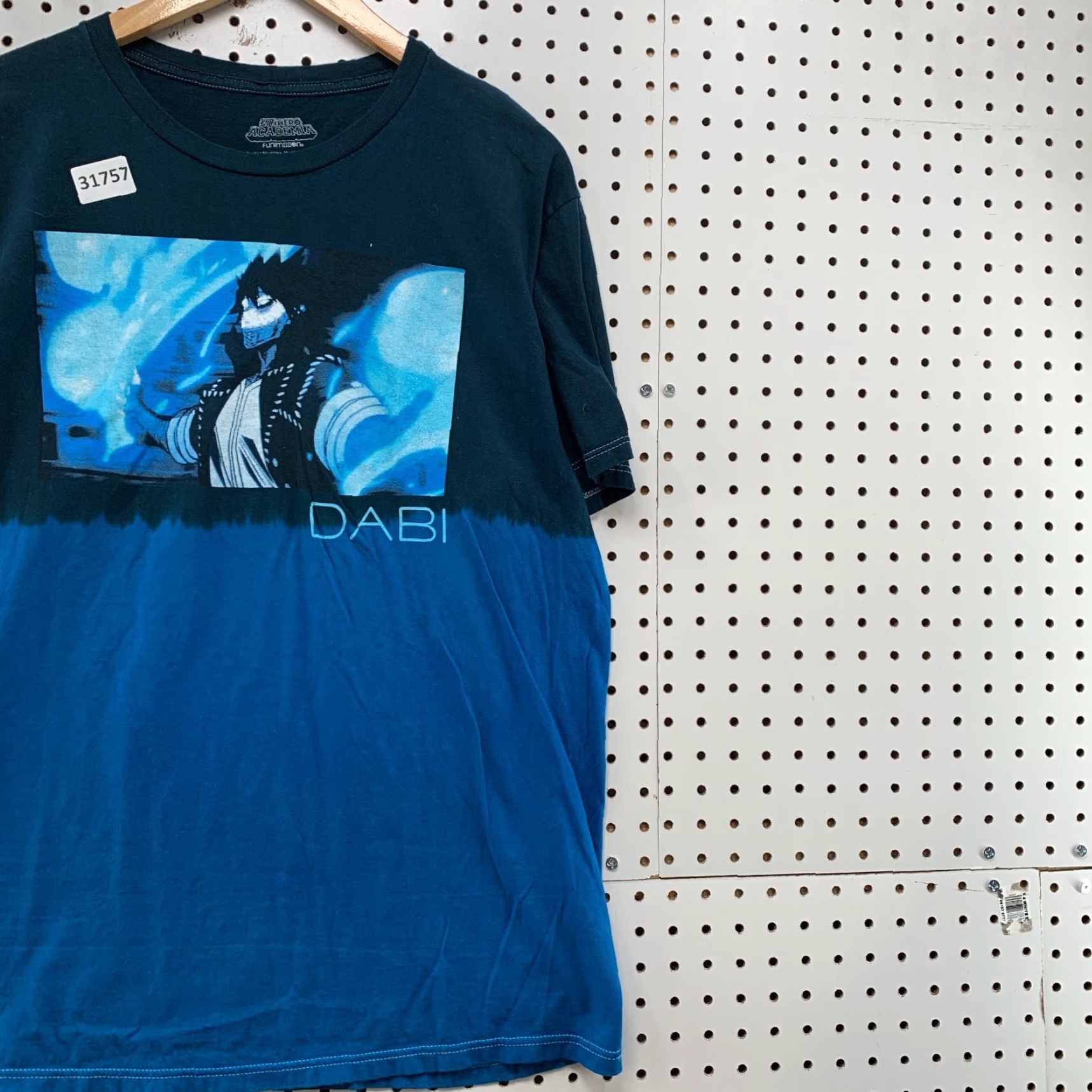 Vintage MY Hero Academia Dani Shirt Mens Medium Anime Blue Black 21x28.5 Shirt Size US M / EU 48-50 / 2 - 4 Thumbnail