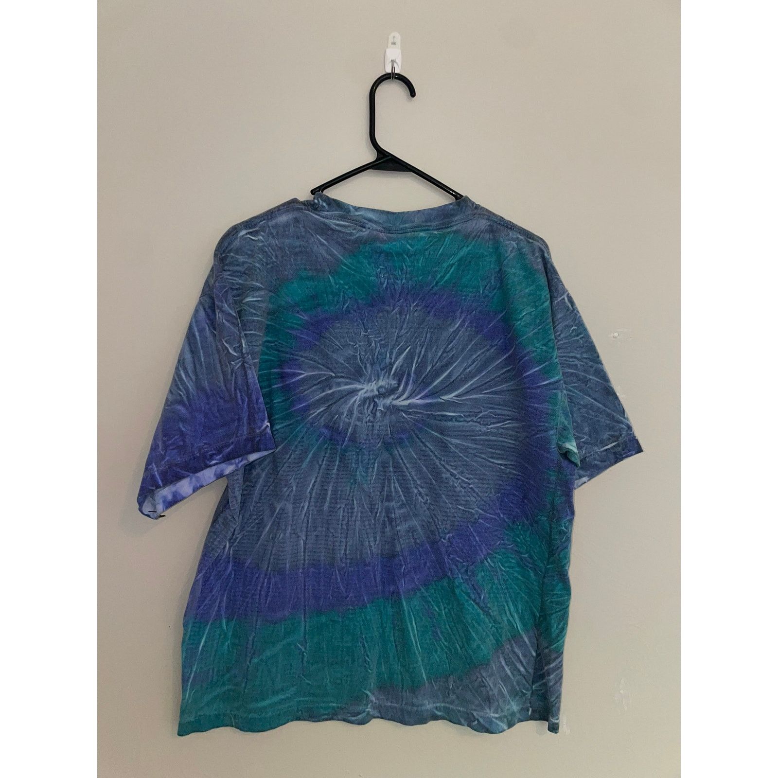 Vintage Vintage Process Software Blue Tie Dye Computer L Tee 90s Size US L / EU 52-54 / 3 - 8 Thumbnail