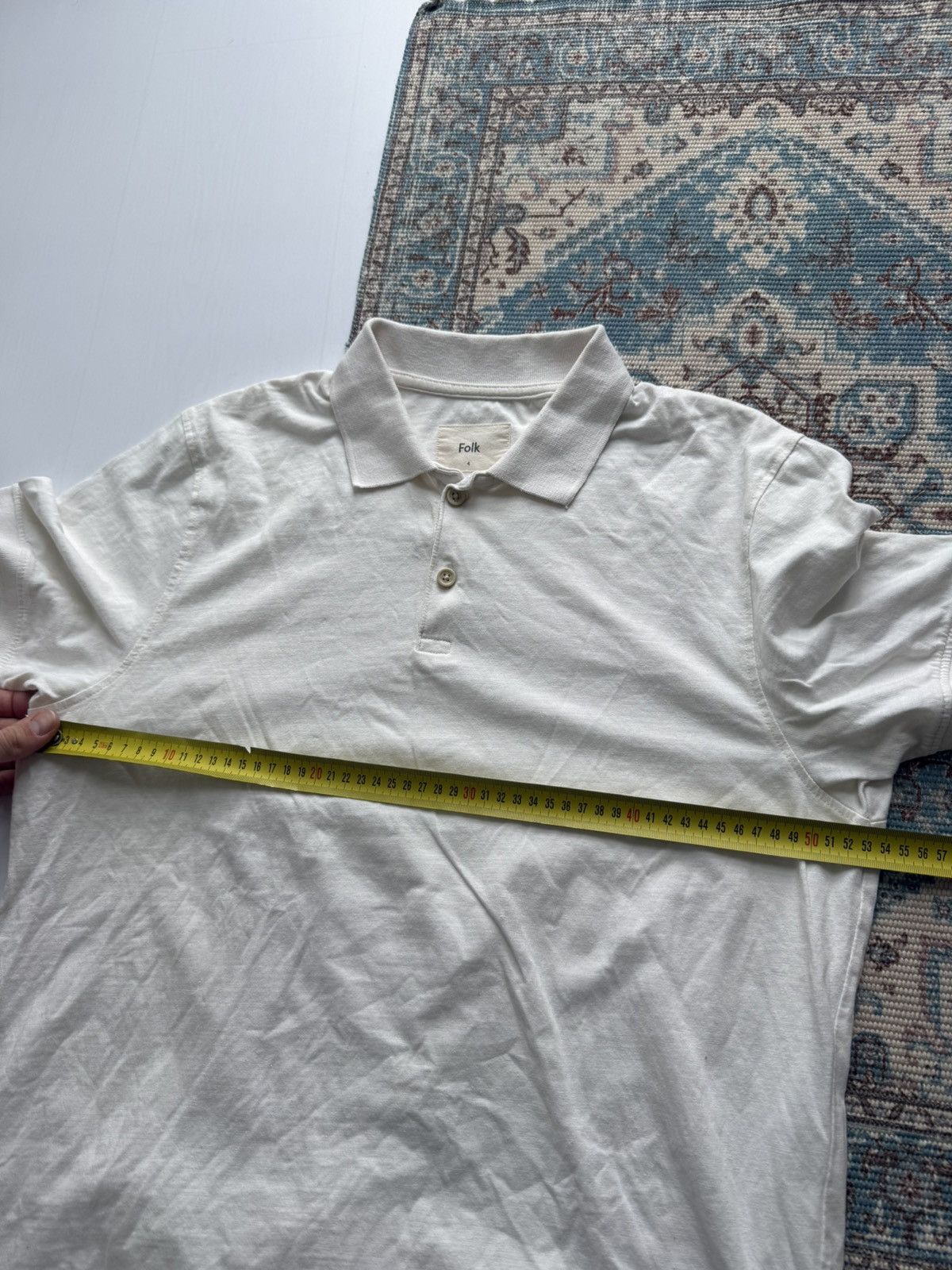 Folk FOLK Basic Cotton Polo T-Shirt Size US L / EU 52-54 / 3 - 7 Thumbnail