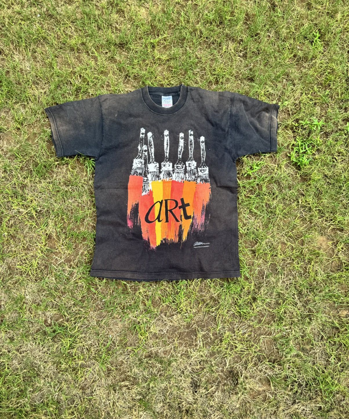 Vintage Vintage art 1994 by arman et flammarion 4 t-shirt Size US L / EU 52-54 / 3 - 1 Thumbnail