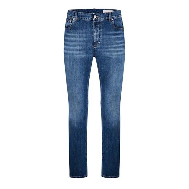 image of Alexander Mcqueen O1G2R1Mq0324 Jeans In Blue, Men's (Size 30)