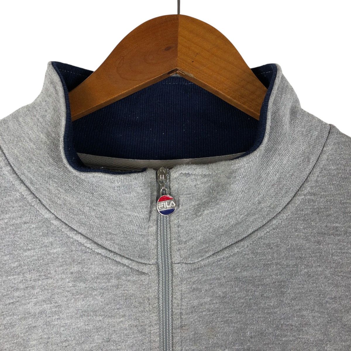 Fila FILA Biella Italia Half Zipper Sweatshirt Size US XL / EU 56 / 4 - 3 Thumbnail