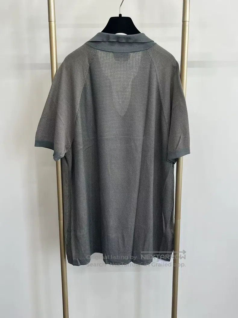 Hermes Hermes Knitted breathable short-sleeved T-shirt Size US XXL / EU 58 / 5 - 2 Thumbnail