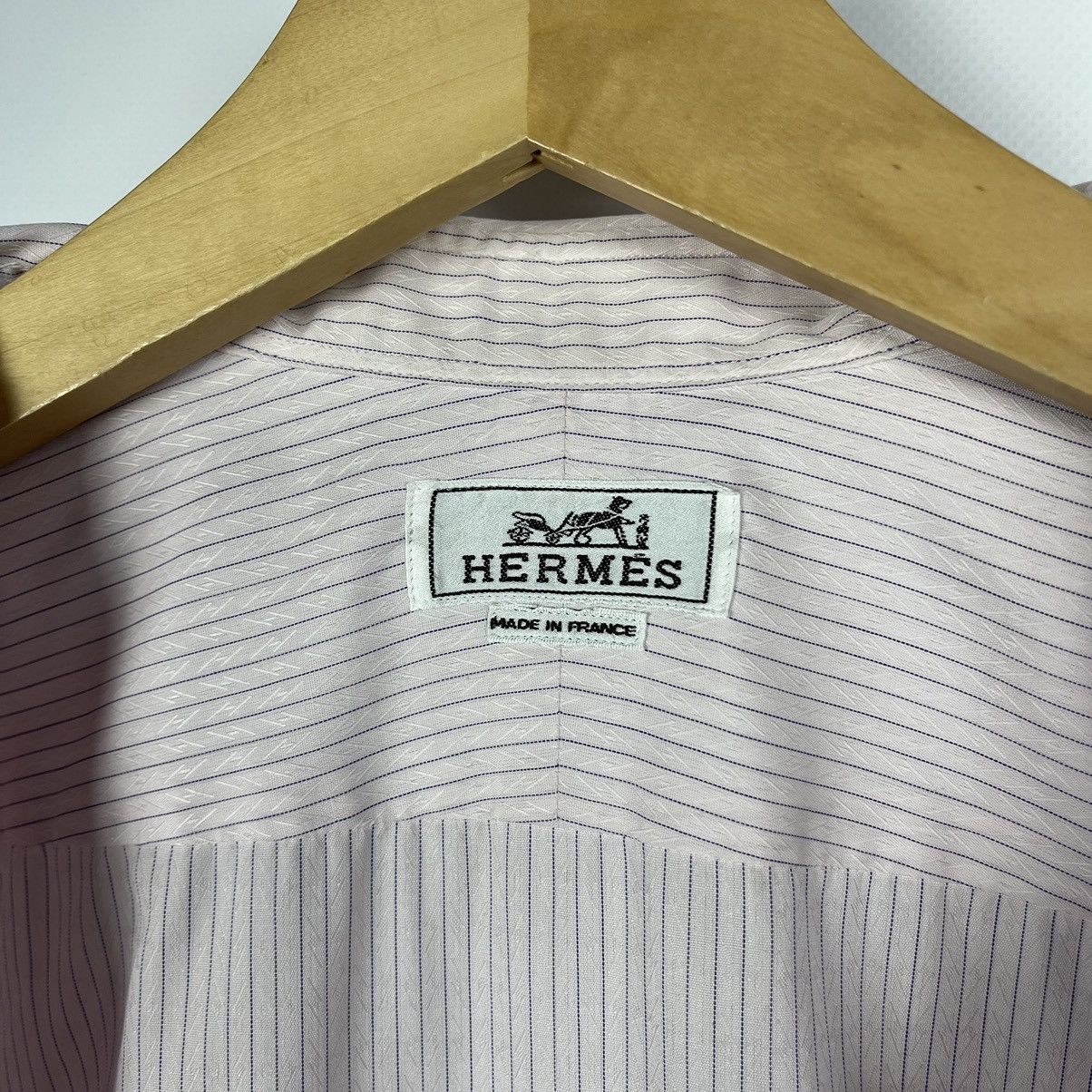 Hermes Designer Hermes long sleeve button up shirt Size US L / EU 52-54 / 3 - 8 Thumbnail