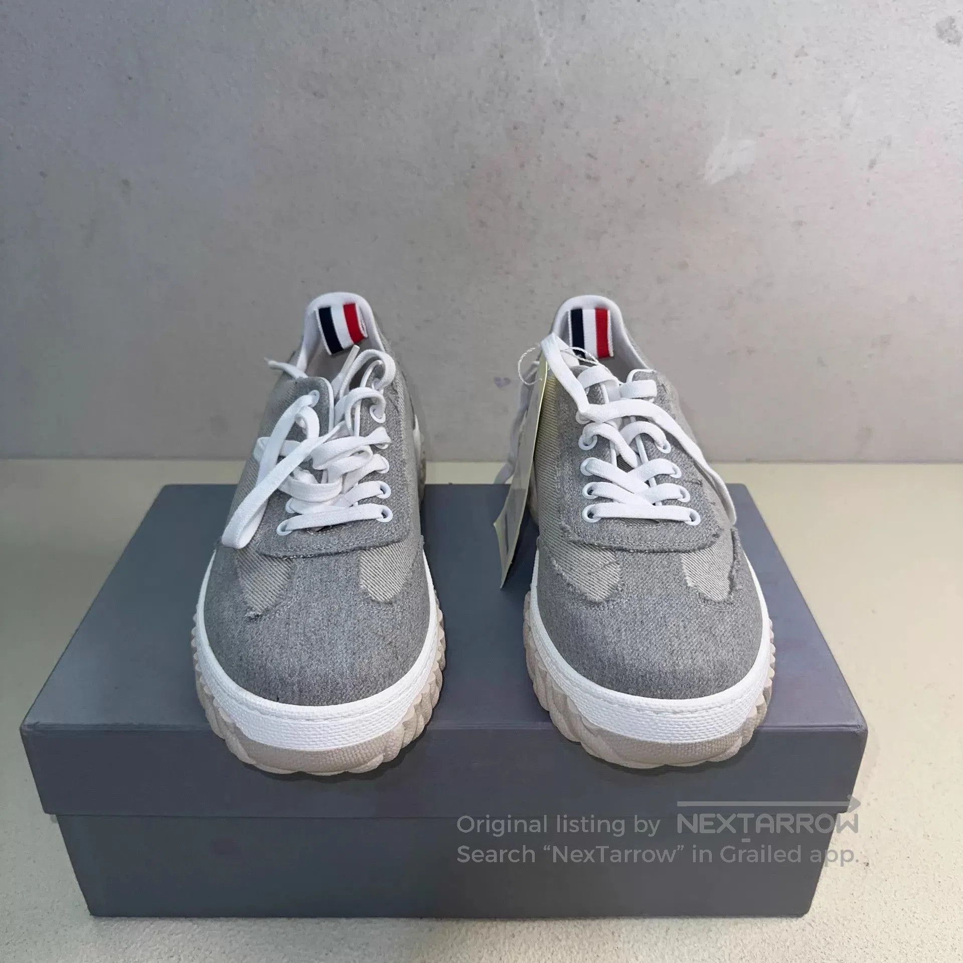 Thom Browne Gray Low. Size US 10 / EU 43 - 2 Thumbnail