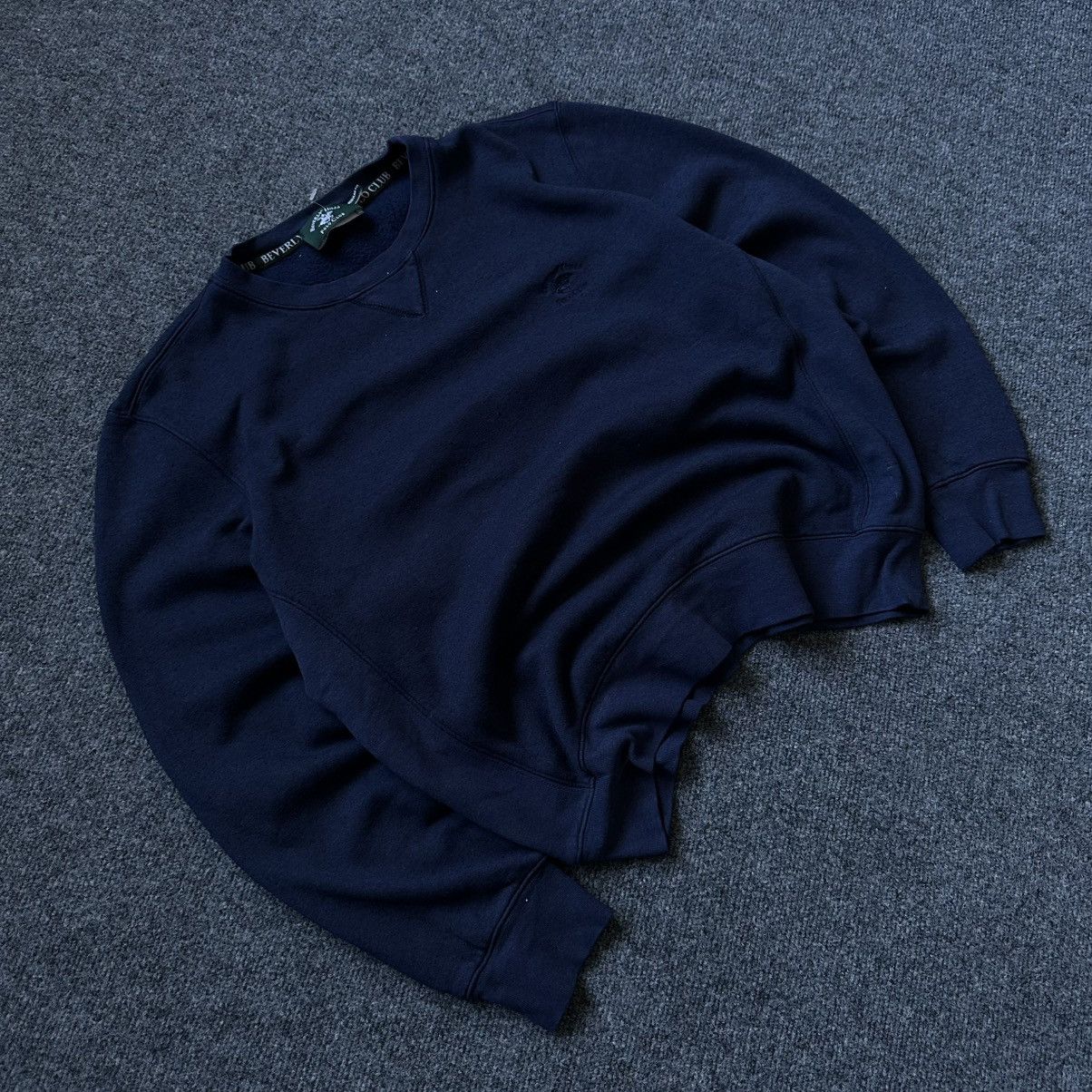 Beverly Hills Polo Club Luxury Beverly Hills Polo Club Size M Dark Blue 00s USA Size US M / EU 48-50 / 2 - 2 Thumbnail