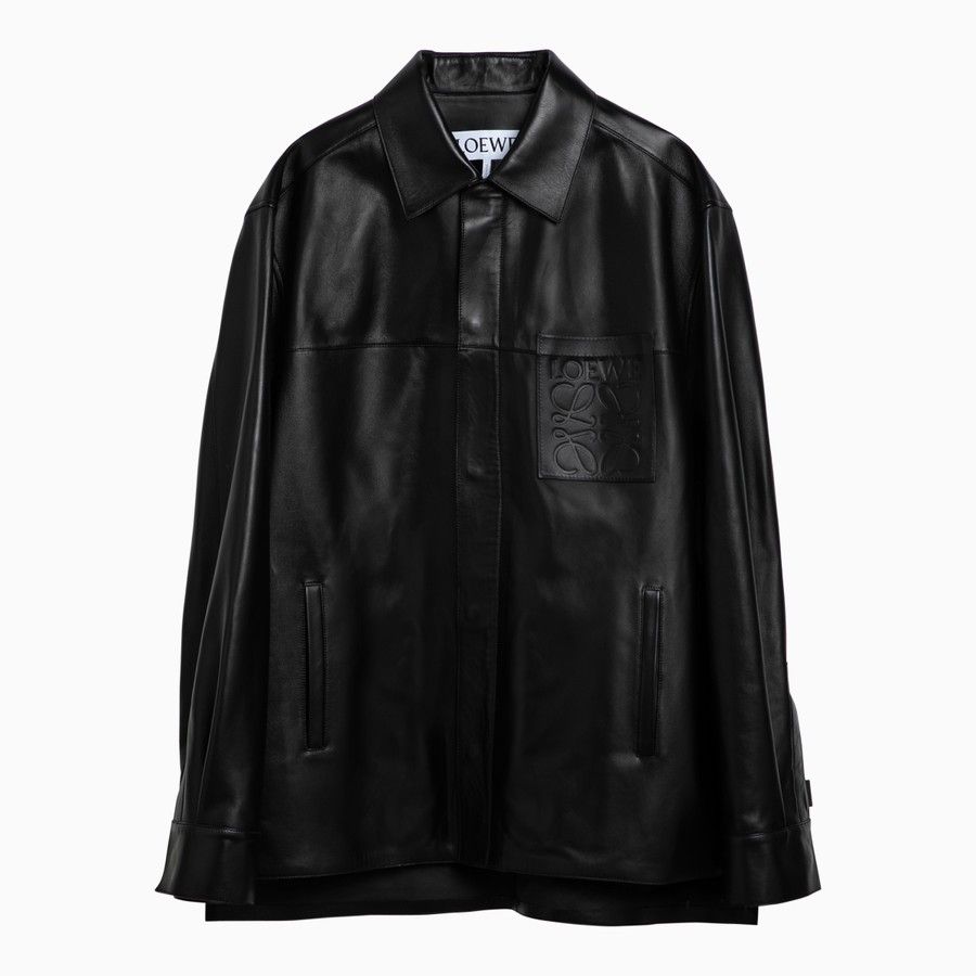 Loewe o1d2blof0424 Leather Jacket in Black Size US M / EU 48-50 / 2 - 1 Thumbnail