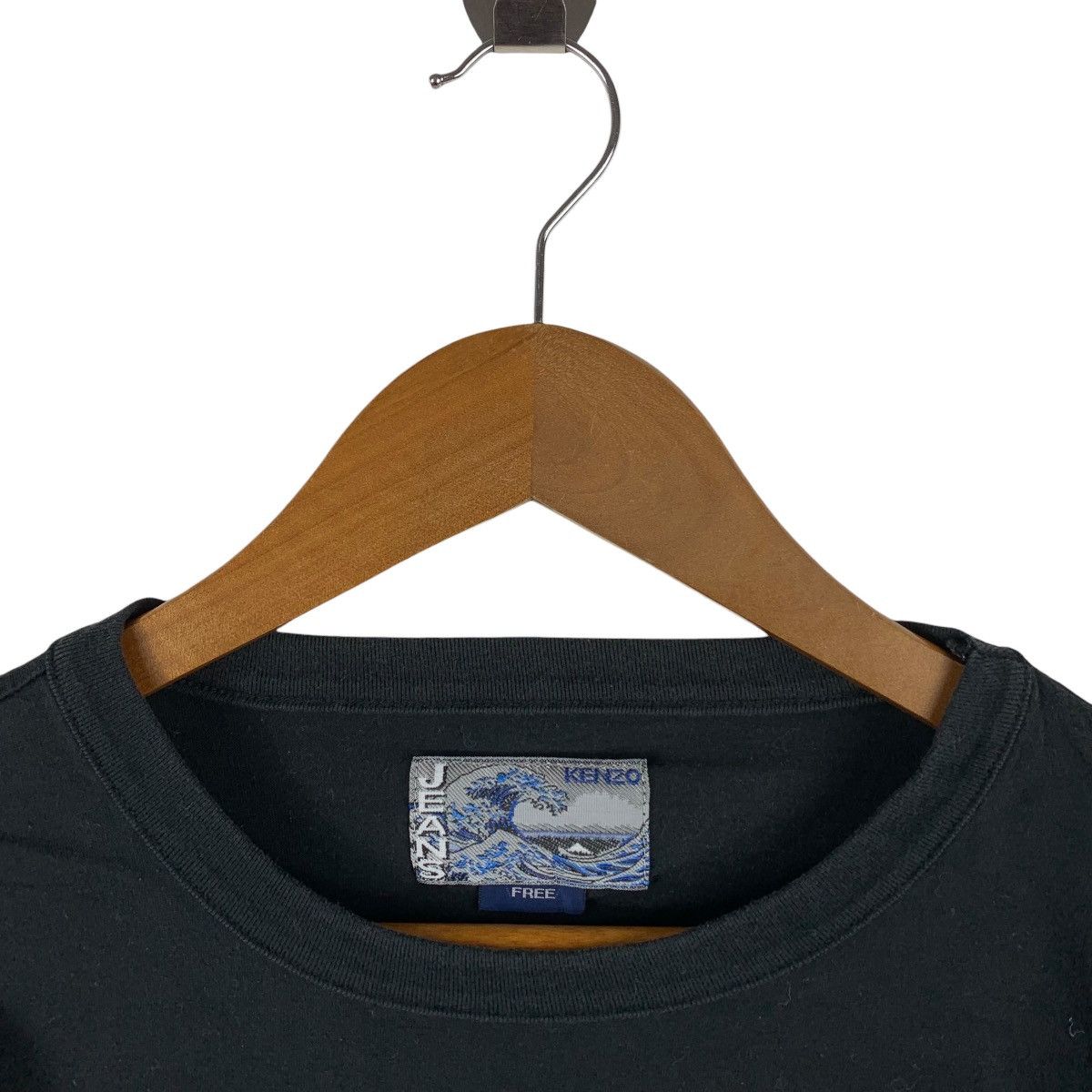 Kenzo Vintage KENZO jeans big logo back hit tee Size US M / EU 48-50 / 2 - 5 Thumbnail