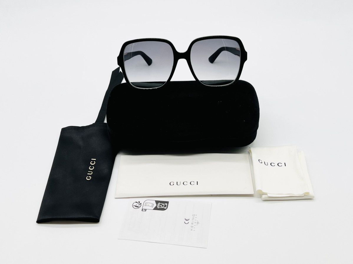Gucci Gucci GG1189S 002 Black Sunglasses Glasses Size ONE SIZE - 1 Thumbnail
