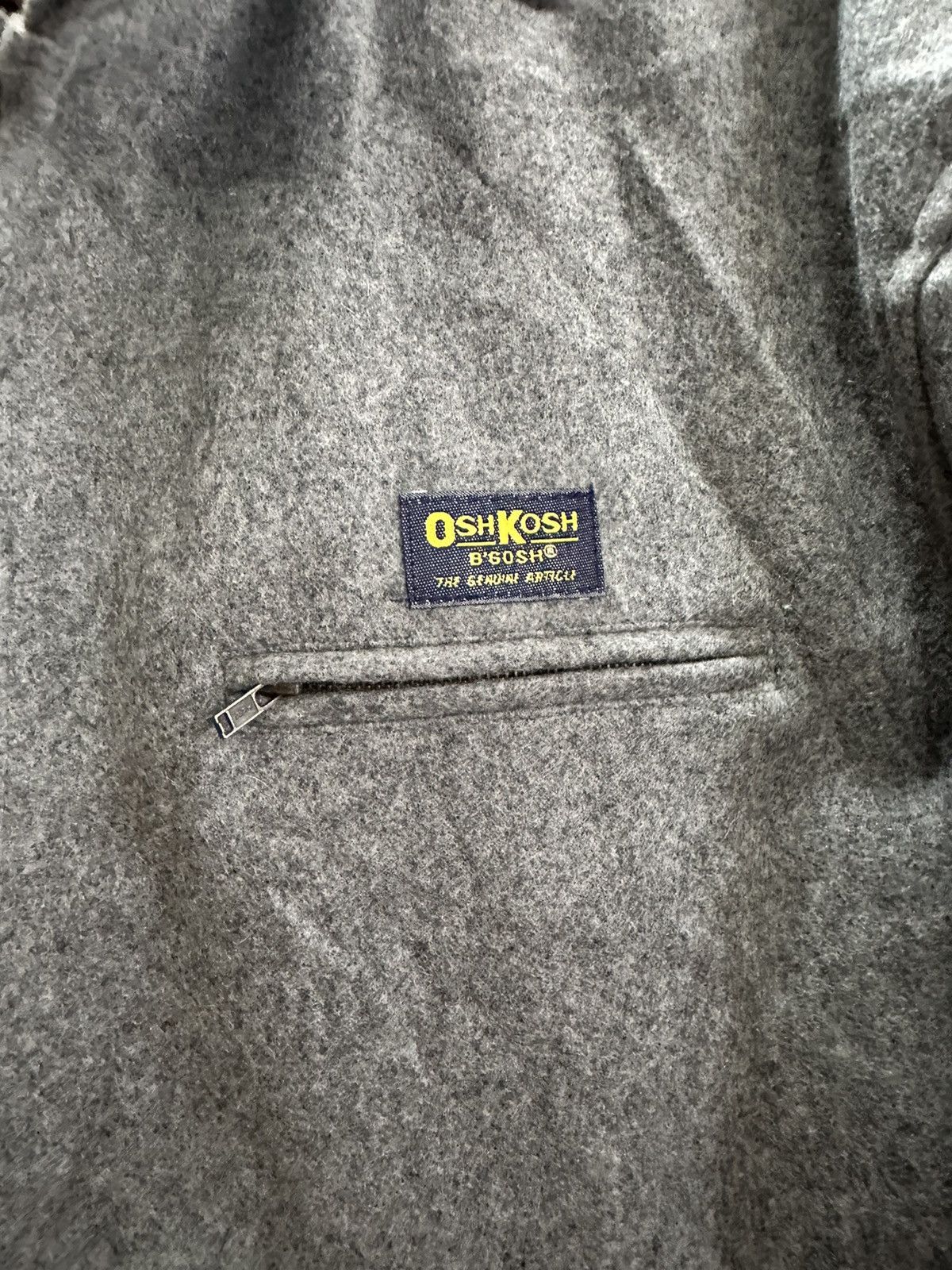 Vintage OSHKOSH BGOSH X VINTAGE WOOL Size US L / EU 52-54 / 3 - 5 Thumbnail