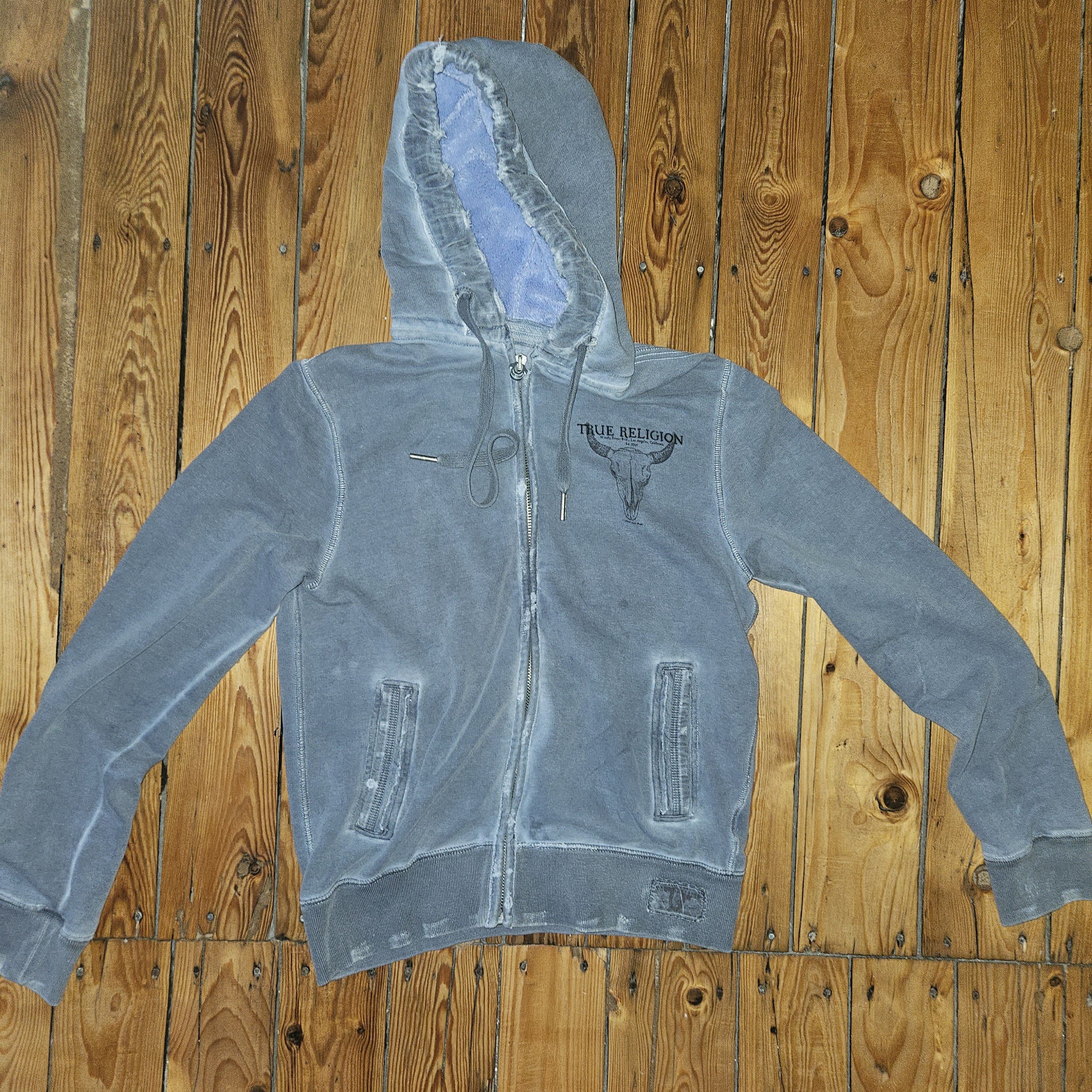 True Religion True Religion Zip-Hoodie Size US L / EU 52-54 / 3 - 2 Thumbnail