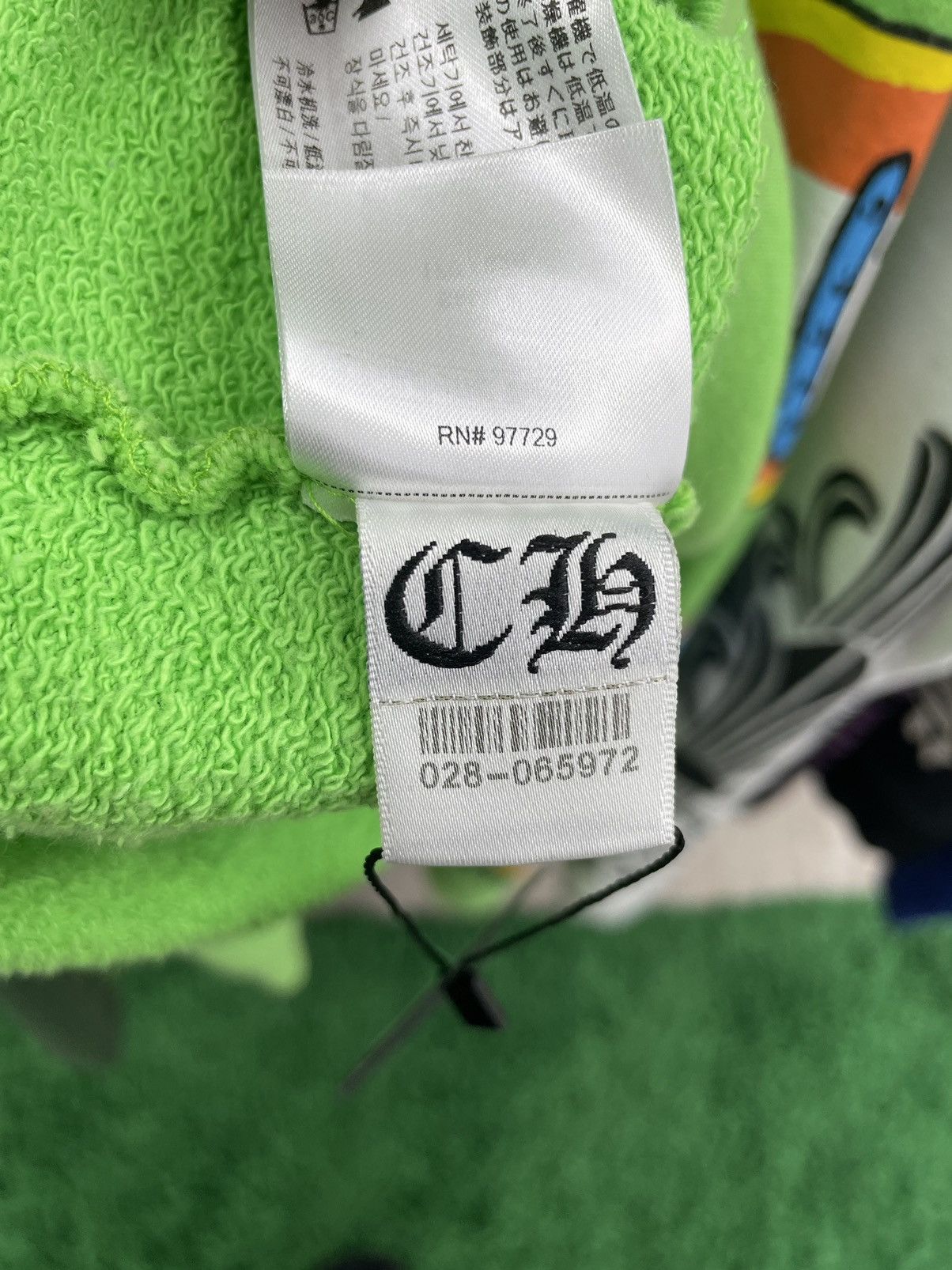 Chrome Hearts Chrome Hearts Matty Boy Sex Records Lime green Sweatshirt Size US S / EU 44-46 / 1 - 11 Thumbnail