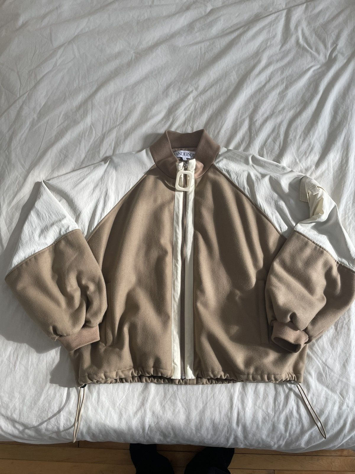 JW Anderson Paneled Flannel Bomber Size US XL / EU 56 / 4 - 2 Thumbnail