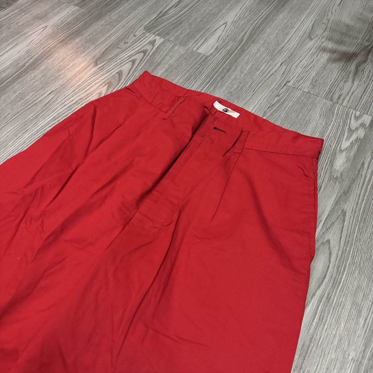Issey Miyake Issey Miyake Issey Sport Red Pants Size US 27 - 3 Thumbnail