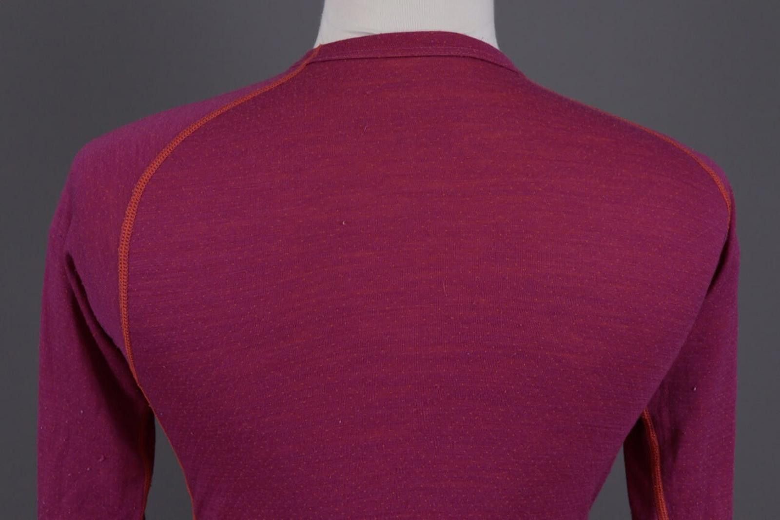 Designer Devold Purple Merino Wool Long Sleeve Top Base Layer Size 16 Size US XXS / EU 40 - 9 Thumbnail