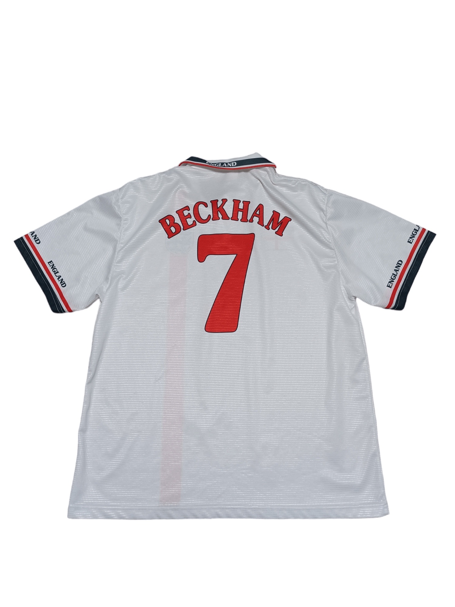 Vintage FANTASTIC VINTAGE MADE IN ITALY BECKHAM ENGLAND JERSEY Size US XL / EU 56 / 4 - 2 Thumbnail