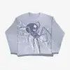 Japanese Brand "Spider" Oversized Knitted Sweater Sweatshirt Pullover Size US L / EU 52-54 / 3 - 4 Thumbnail