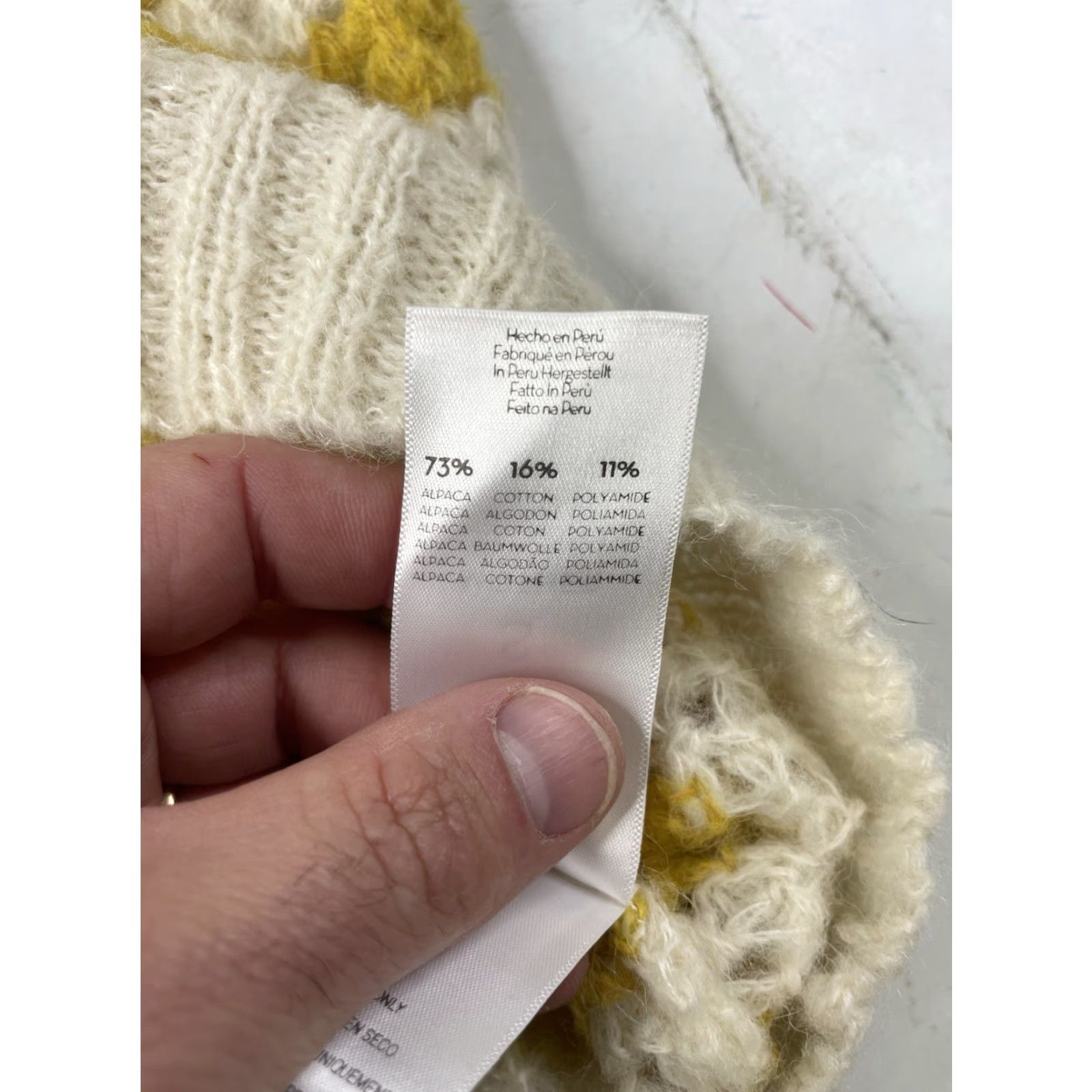 MOTHER Mother Sweatshirt Alpaca Blend Crew Neck Size Small Mostly Sunny The Jumper Size S / US 4 / IT 40 - 8 Thumbnail