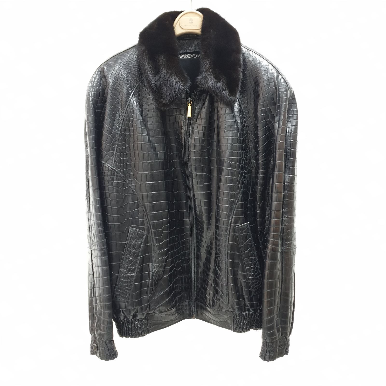 Zilli Zilli croco leather jscket Size US XXL / EU 58 / 5 - 1 Thumbnail