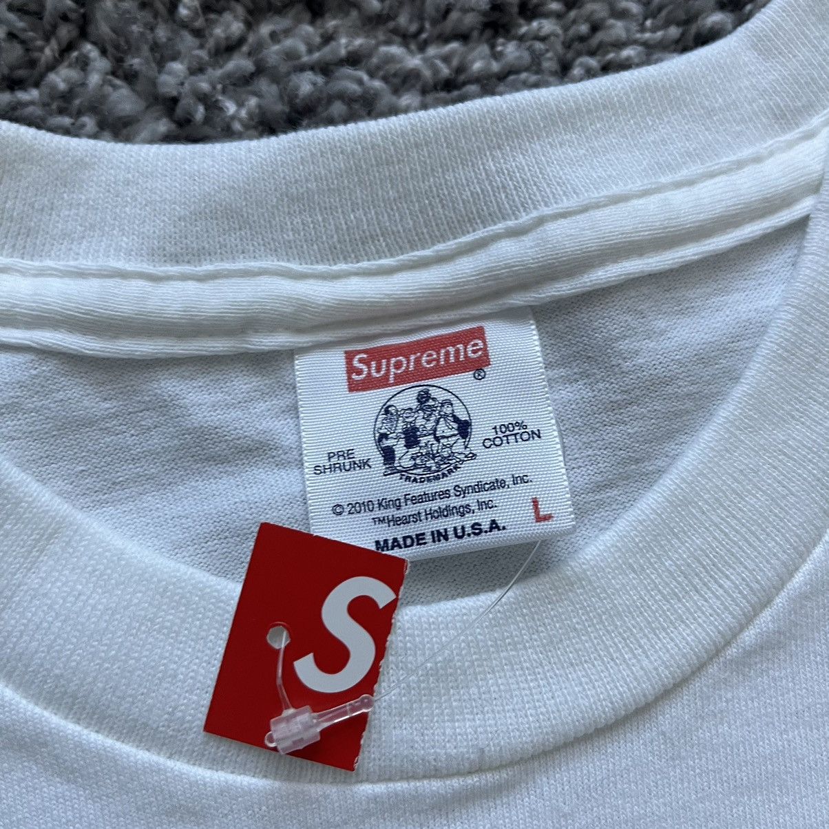 Supreme F/W10 Supreme Popeye Tee DSWT Large Size US L / EU 52-54 / 3 - 8 Thumbnail