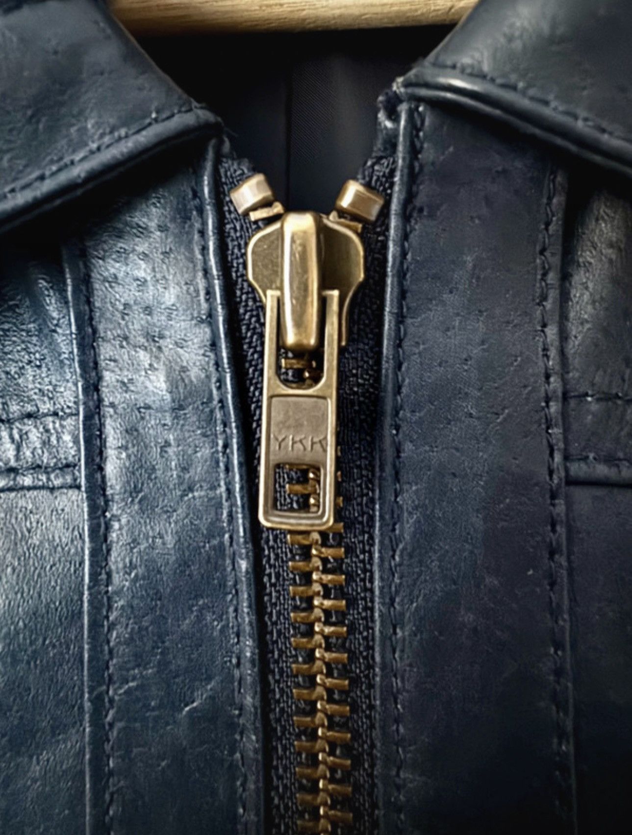 Vintage Vintage Danish Design | Leather Bomber | Scandi Grunge Size XL / US 12-14 / IT 48-50 - 4 Thumbnail