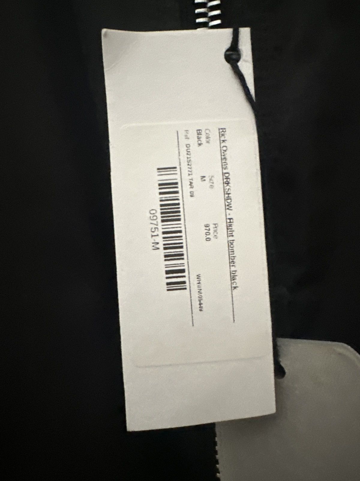 Rick Owens Drkshdw Flight Bomber Rick Owen’s Size US M / EU 48-50 / 2 - 8 Thumbnail