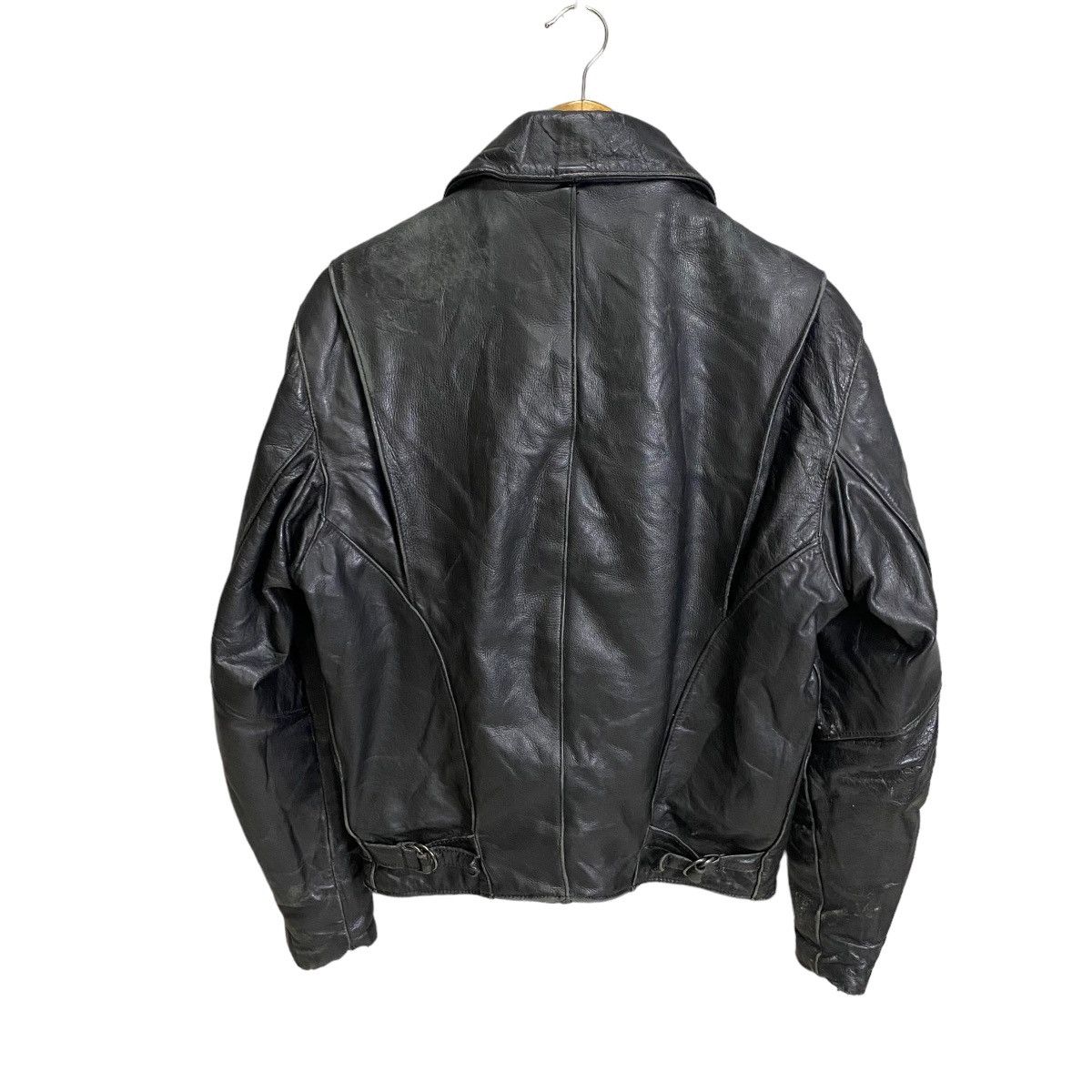 Genuine Leather VINTAGE PROTECH LEATHER APPAREL RIDER JACKET Size US M / EU 48-50 / 2 - 4 Thumbnail