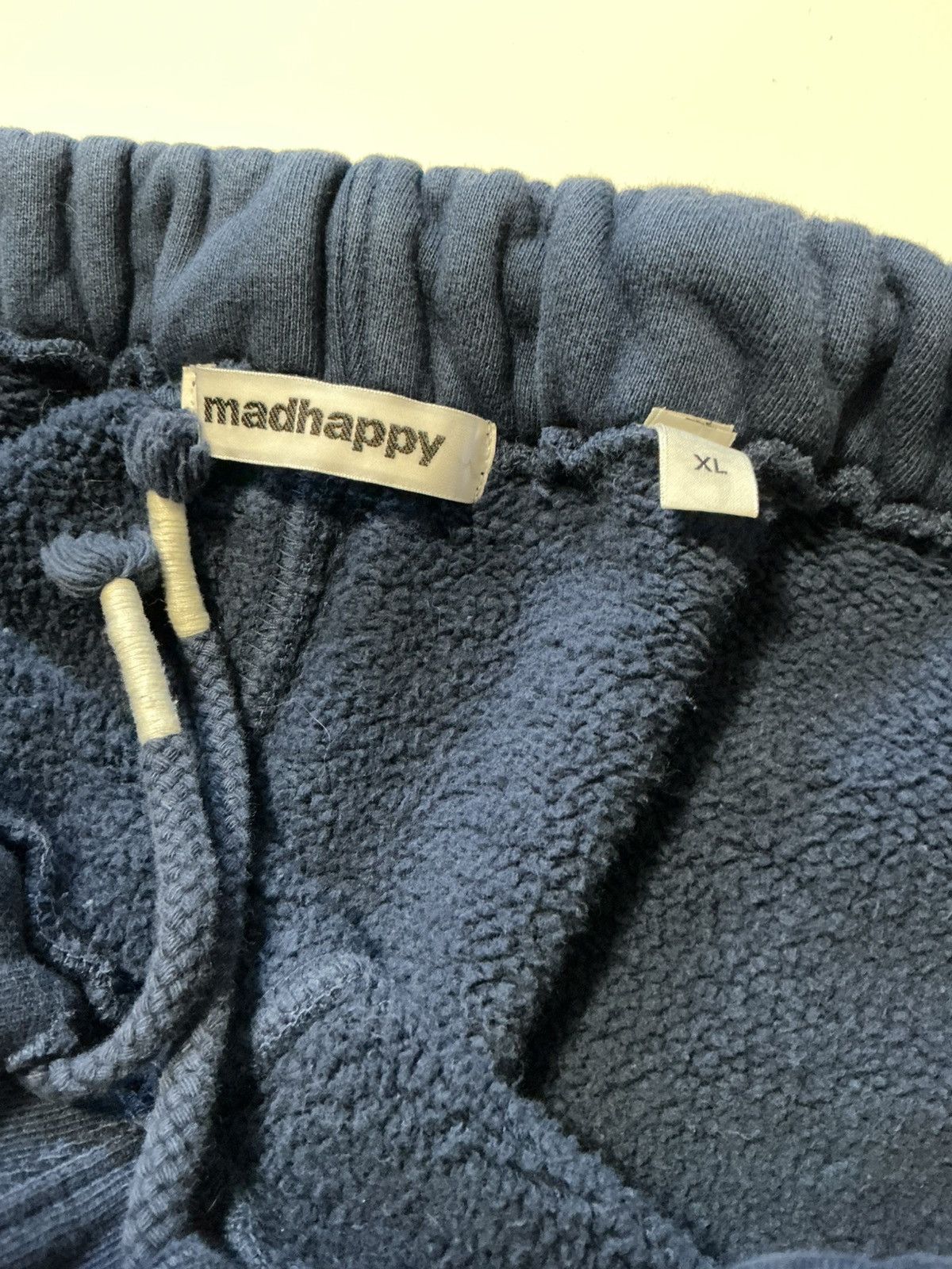 Madhappy Madhappy Embroidered Logo Wide Baggy Navy Blue Sweatpants Size US 36 / EU 52 - 4 Thumbnail