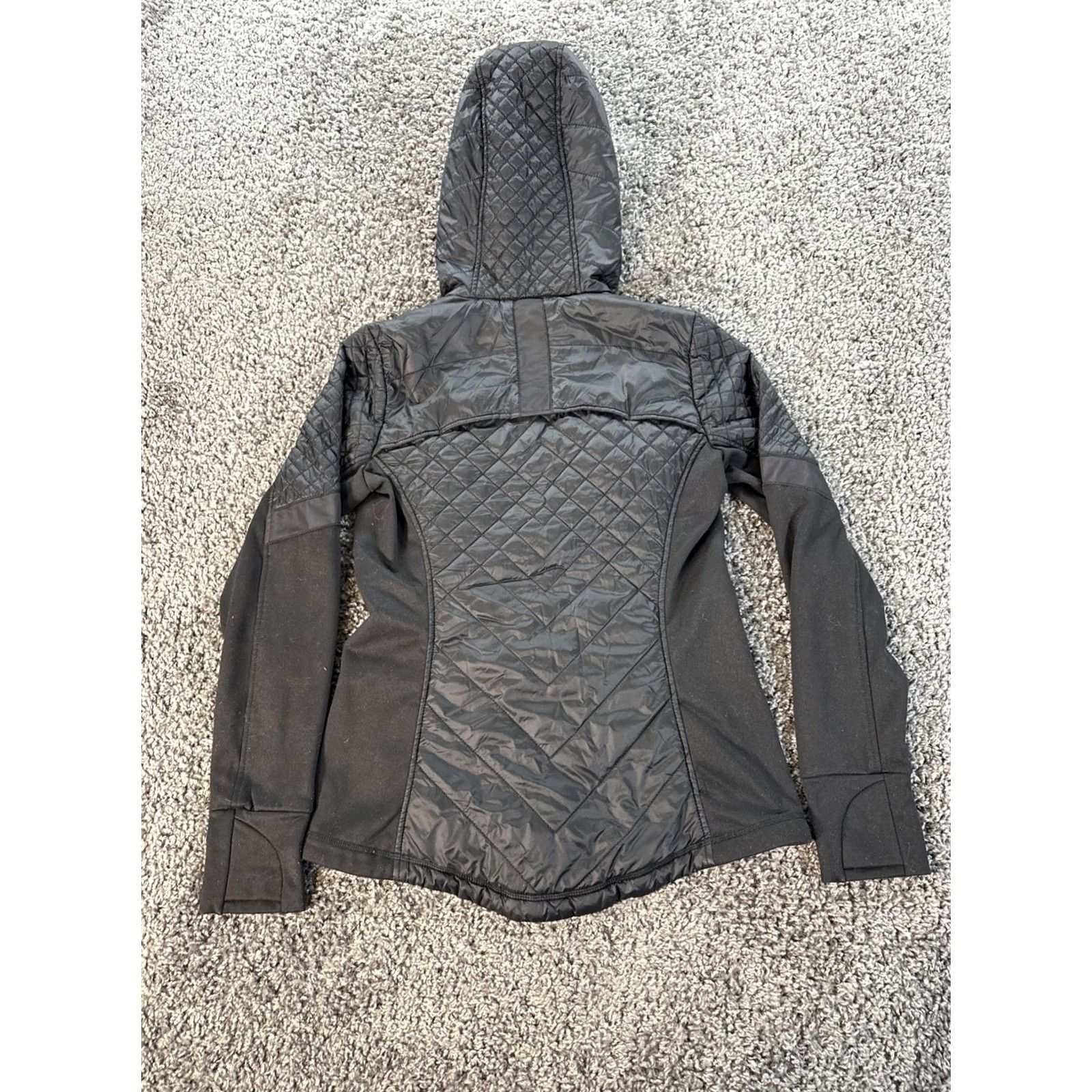 Athleta Athleta Puffer Jacket Women’s S Small Rock Springs CYA Black Full Zip Jacket Size S / US 4 / IT 40 - 6 Thumbnail