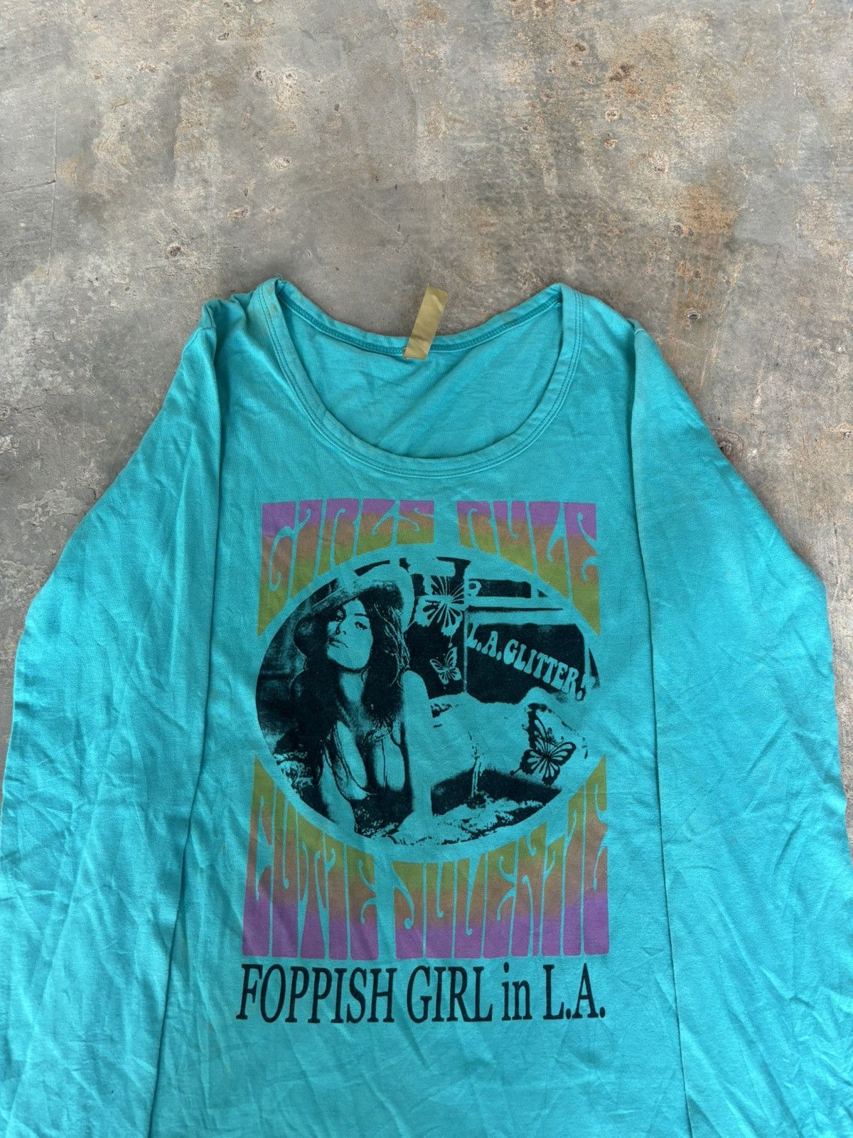 Hysteric Glamour Y2k L.A Glitter Hysteric Glamour Style Longsleeve Size US M / EU 48-50 / 2 - 2 Thumbnail