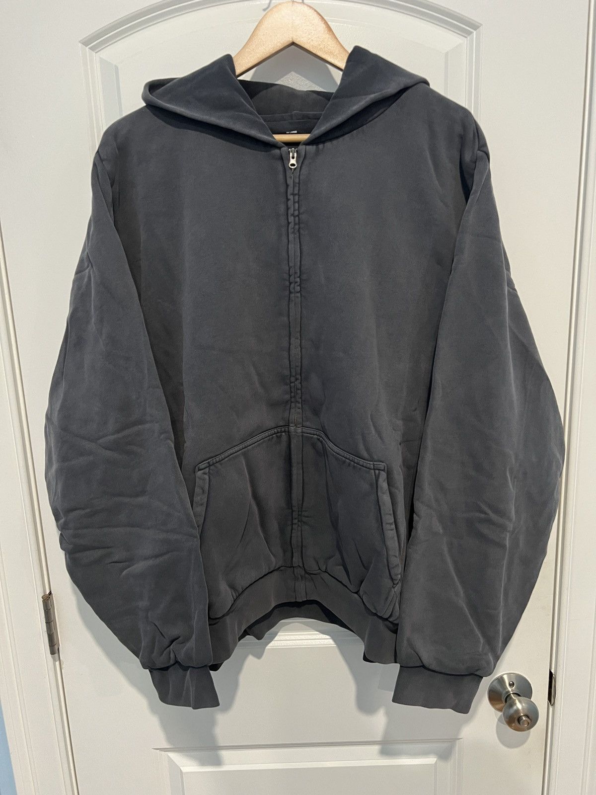 Balenciaga × Gap × Yeezy Yeezy Gap Zip Up Hoodie Poetic Black