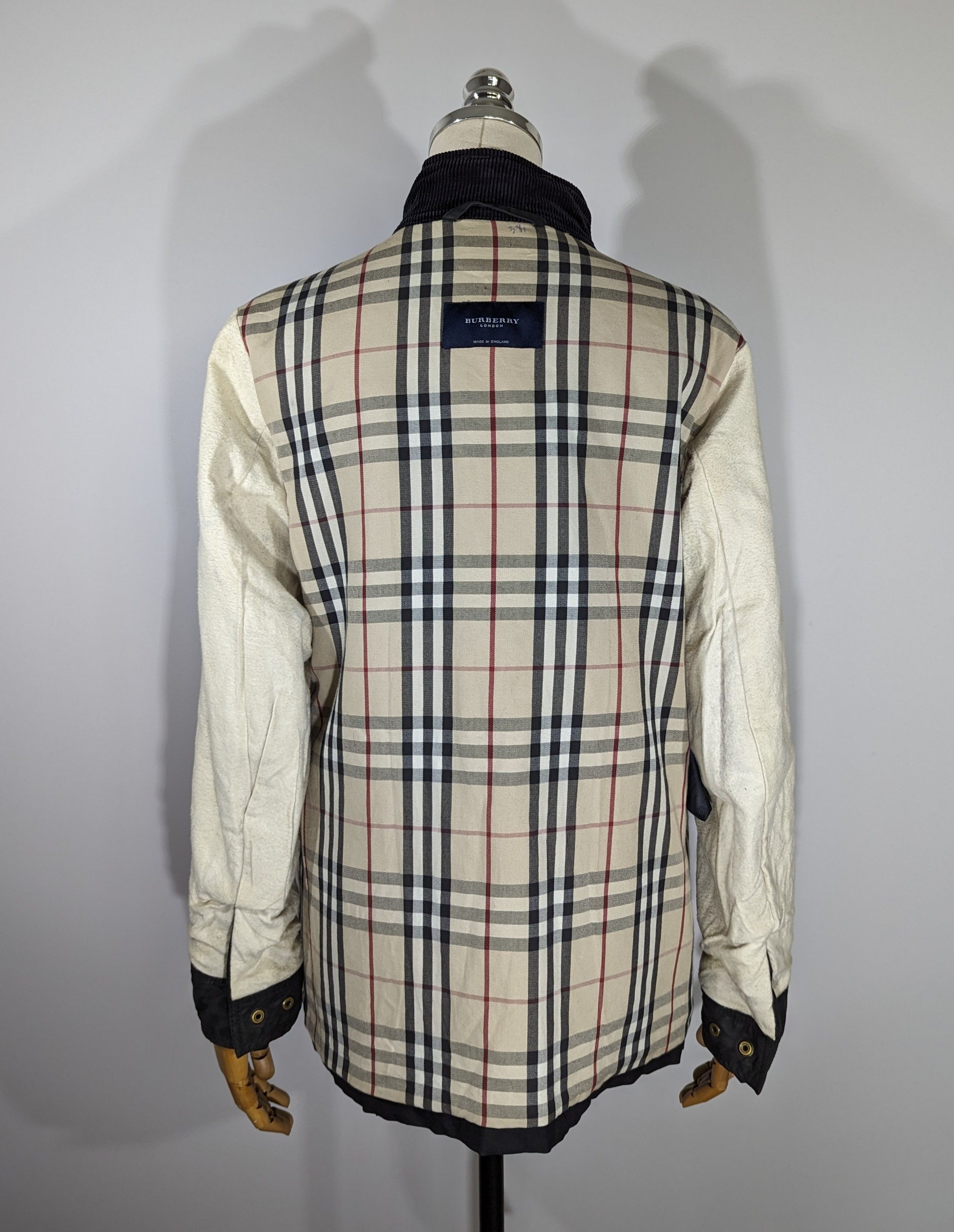 Burberry BURBERRY London Women's Biker Jacket Belted Made In England Size M / US 6-8 / IT 42-44 - 16 Thumbnail