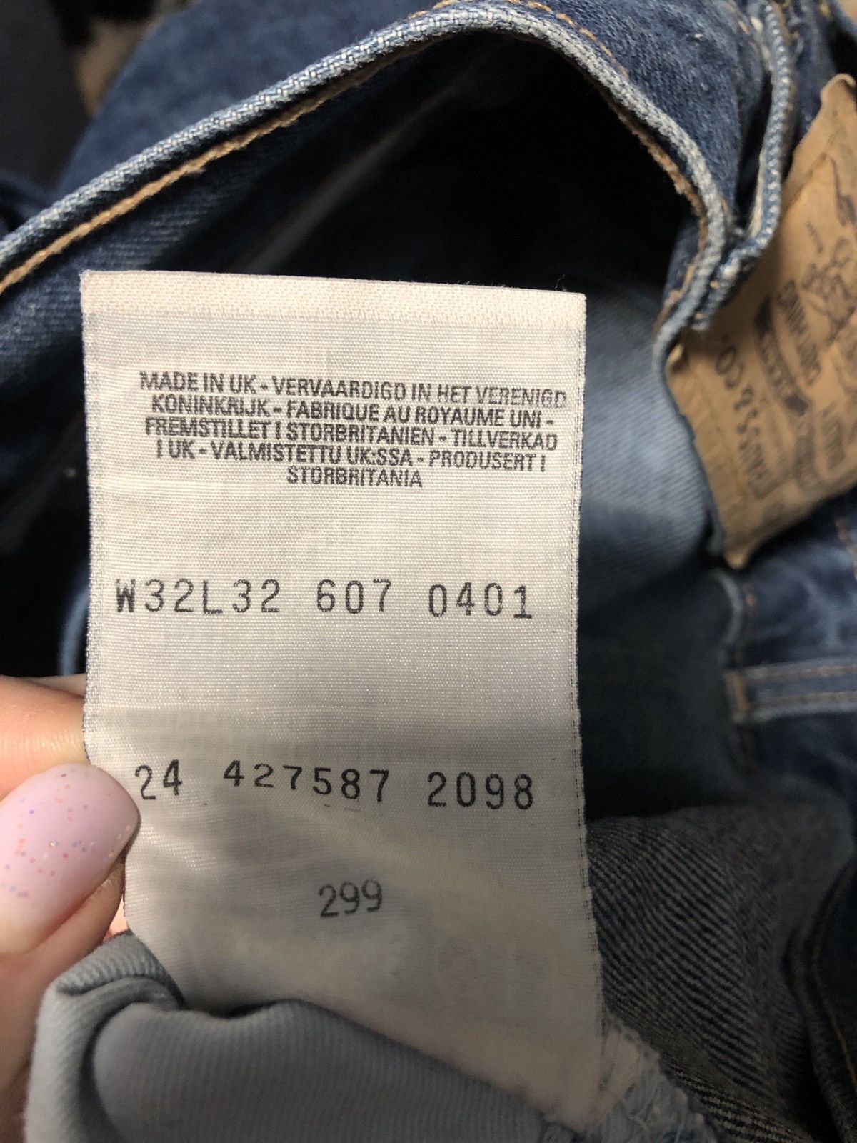 Levi's Levi's 607 Vintage Orange Tab Denim Pants Jeans Size US 32 / EU 48 - 9 Thumbnail