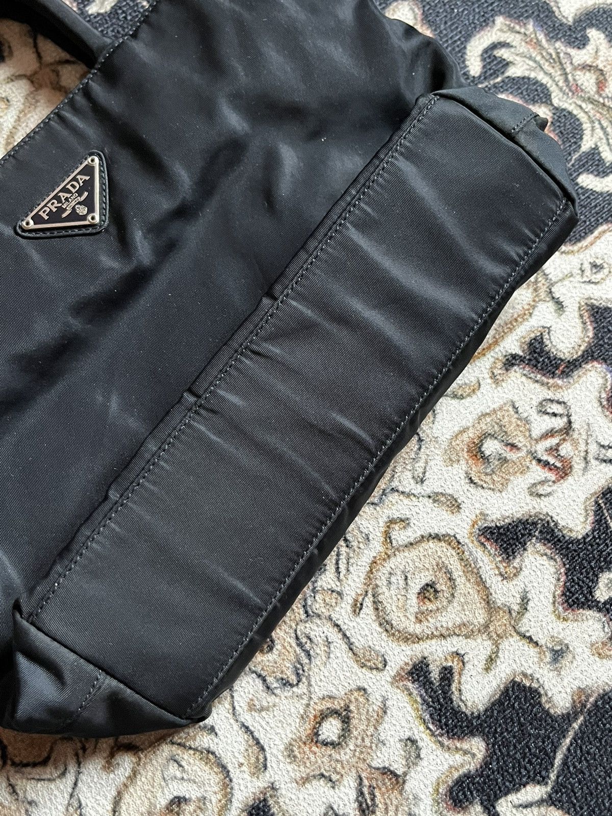 Designer Prada Mini Nylon HandBag Size ONE SIZE - 4 Thumbnail