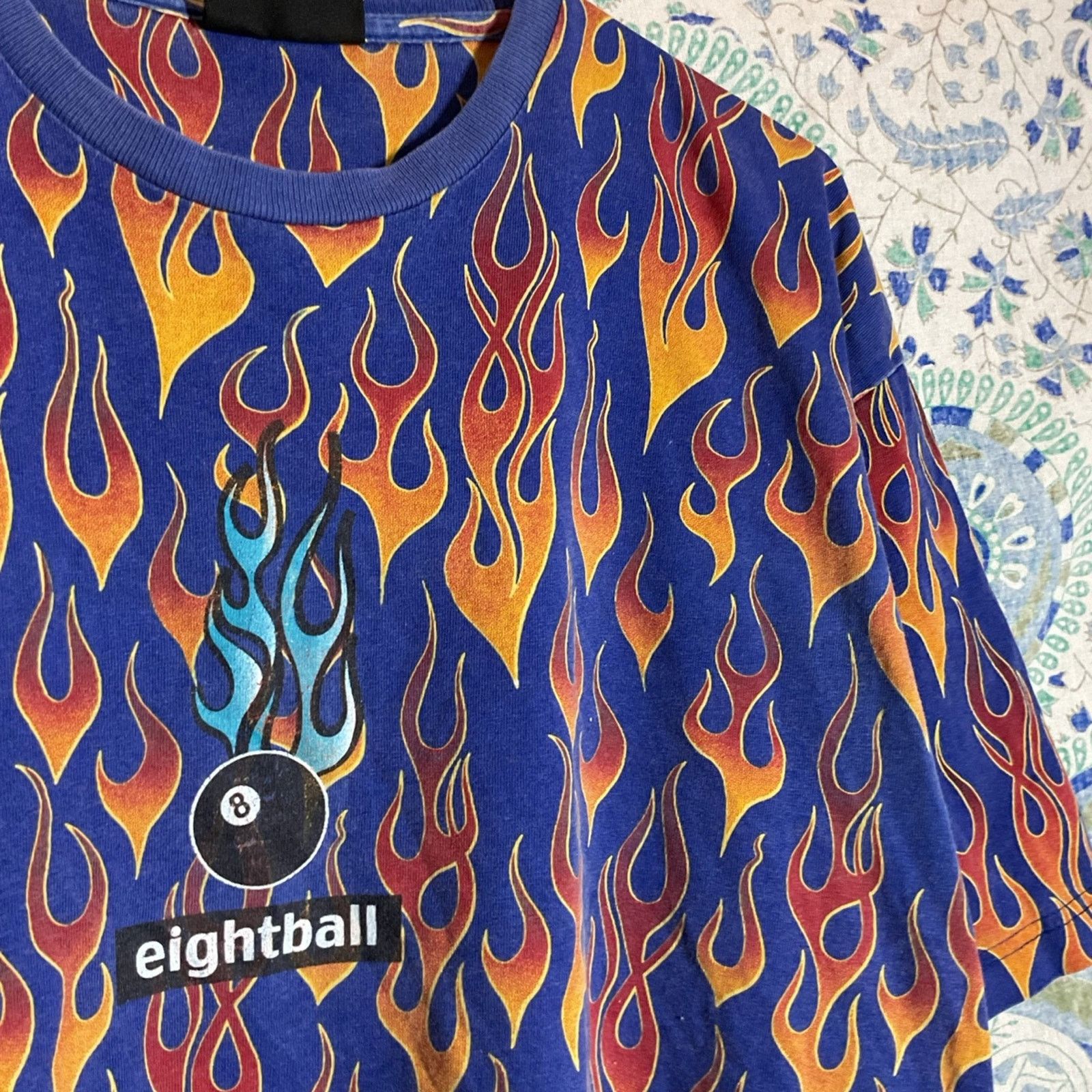 Other Vintage Eightball All Over Print No Boundaries Shirt Size US XL / EU 56 / 4 - 5 Thumbnail