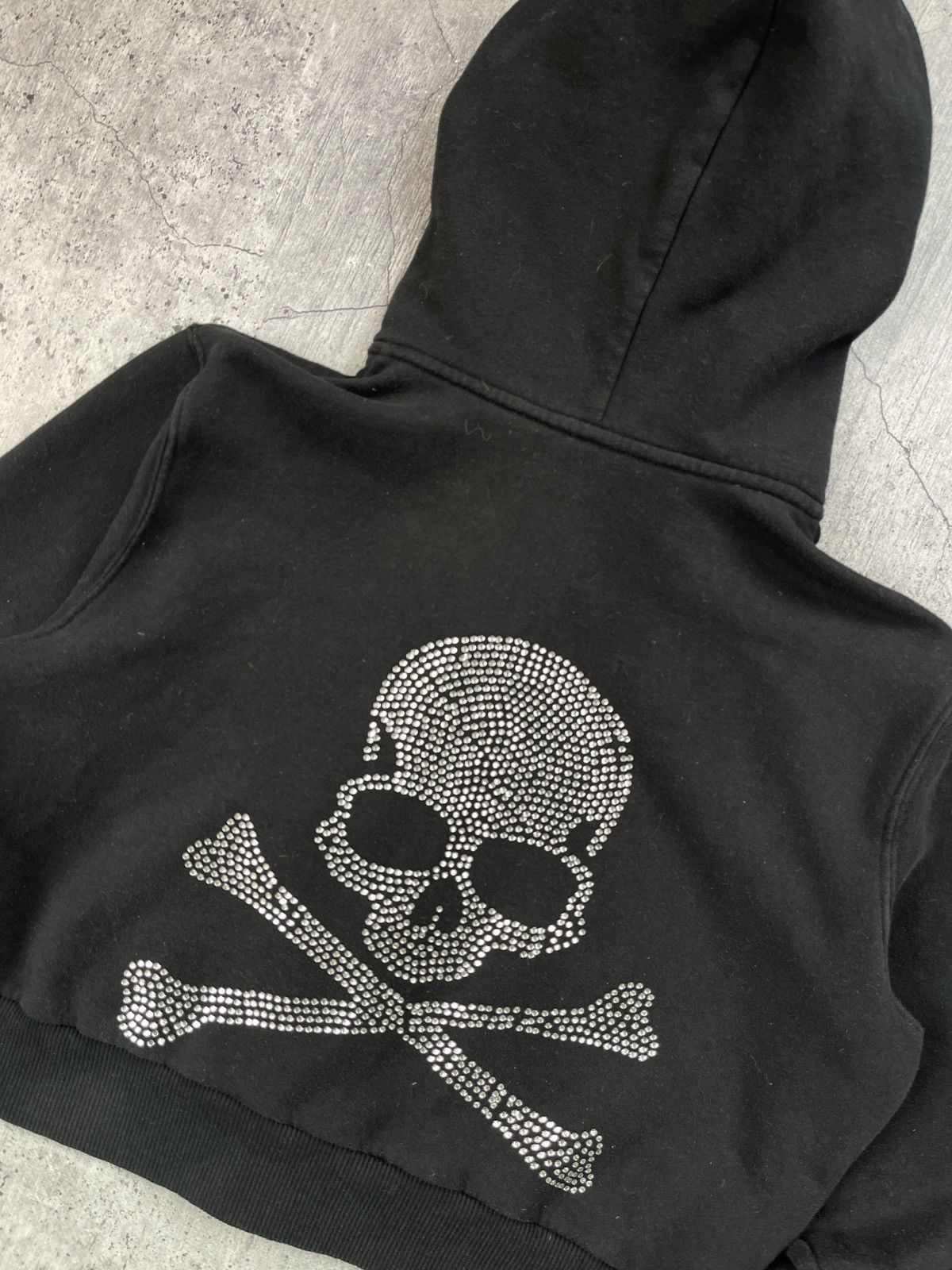 Oakley × Vintage Vintage Oakley style Y2K skull dead zip hoodie Size S / US 4 / IT 40 - 3 Thumbnail