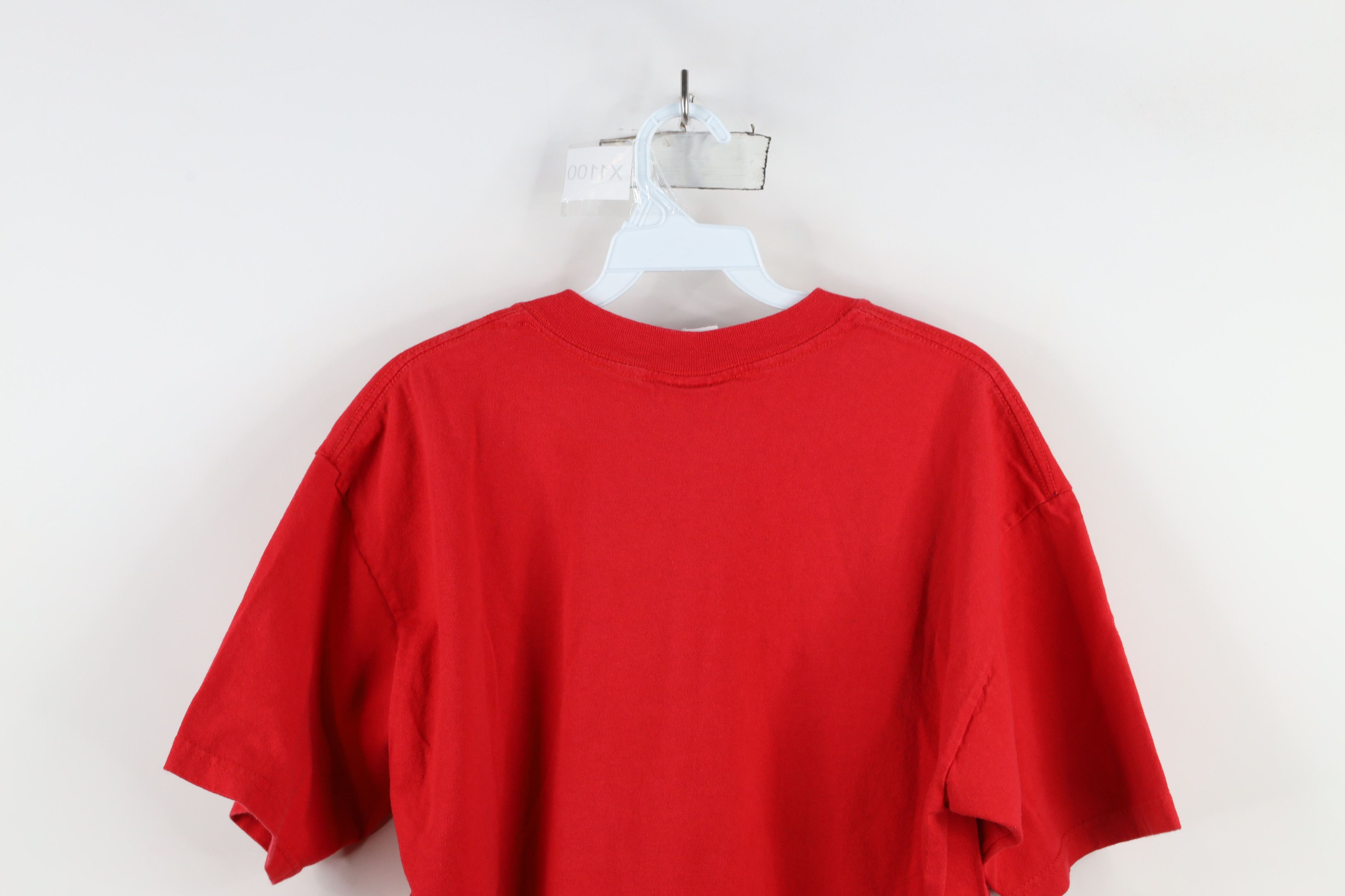 Disney × Vintage Vintage 90s Walt Disney World Spell Minnie Mouse T-Shirt Red Size M / US 6-8 / IT 42-44 - 11 Thumbnail