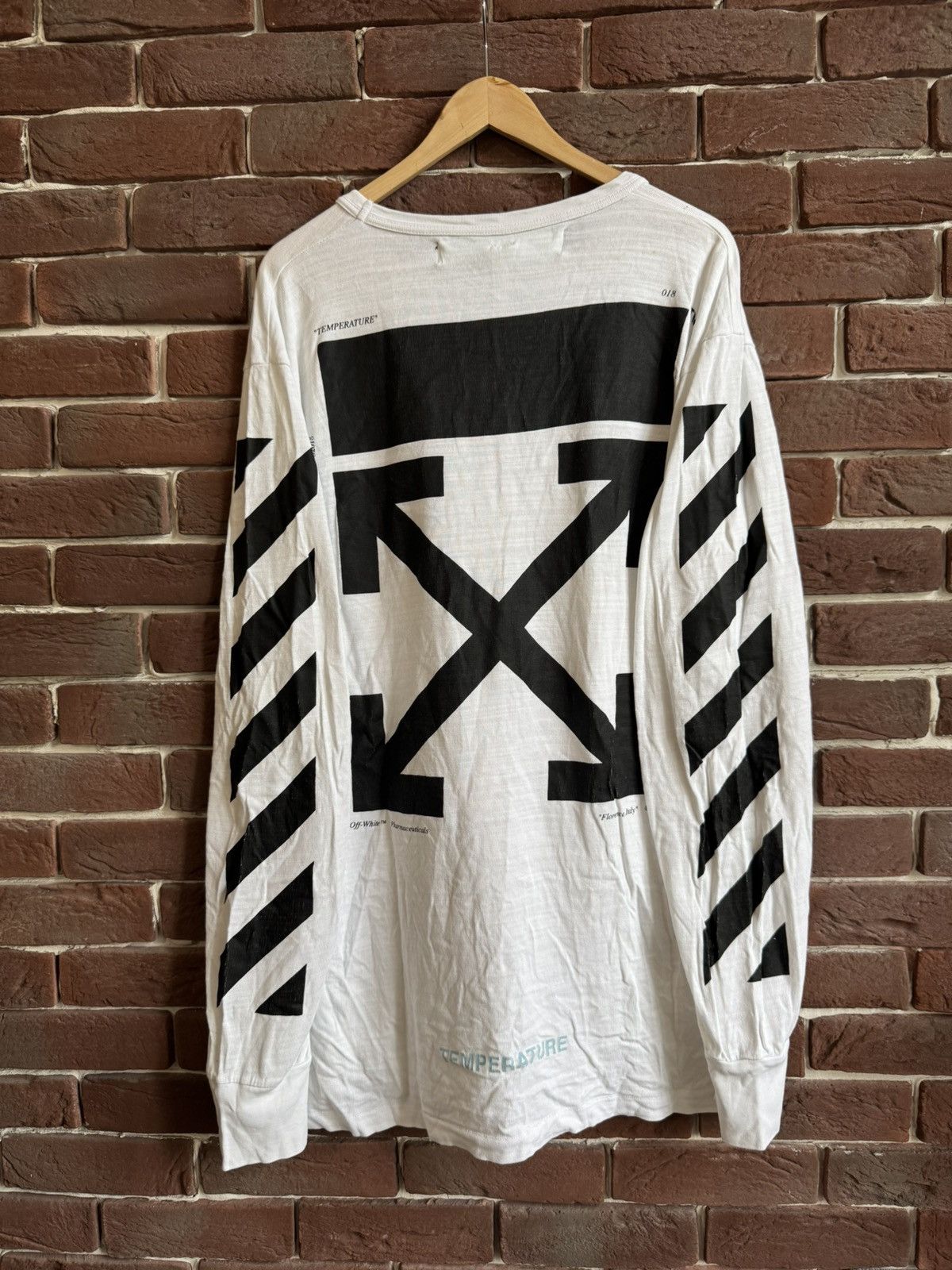 Off-White Off White Mona Lisa Longsleeve Rare Streetwear Virgil Abloh Size US XL / EU 56 / 4 - 2 Thumbnail