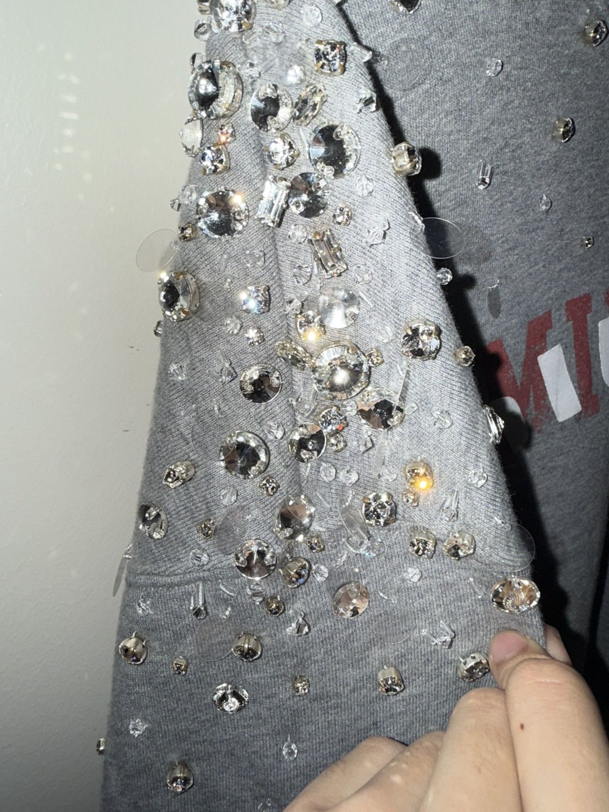 Miu Miu miumiu club jewel sweatshirt Size US S / EU 44-46 / 1 - 4 Thumbnail