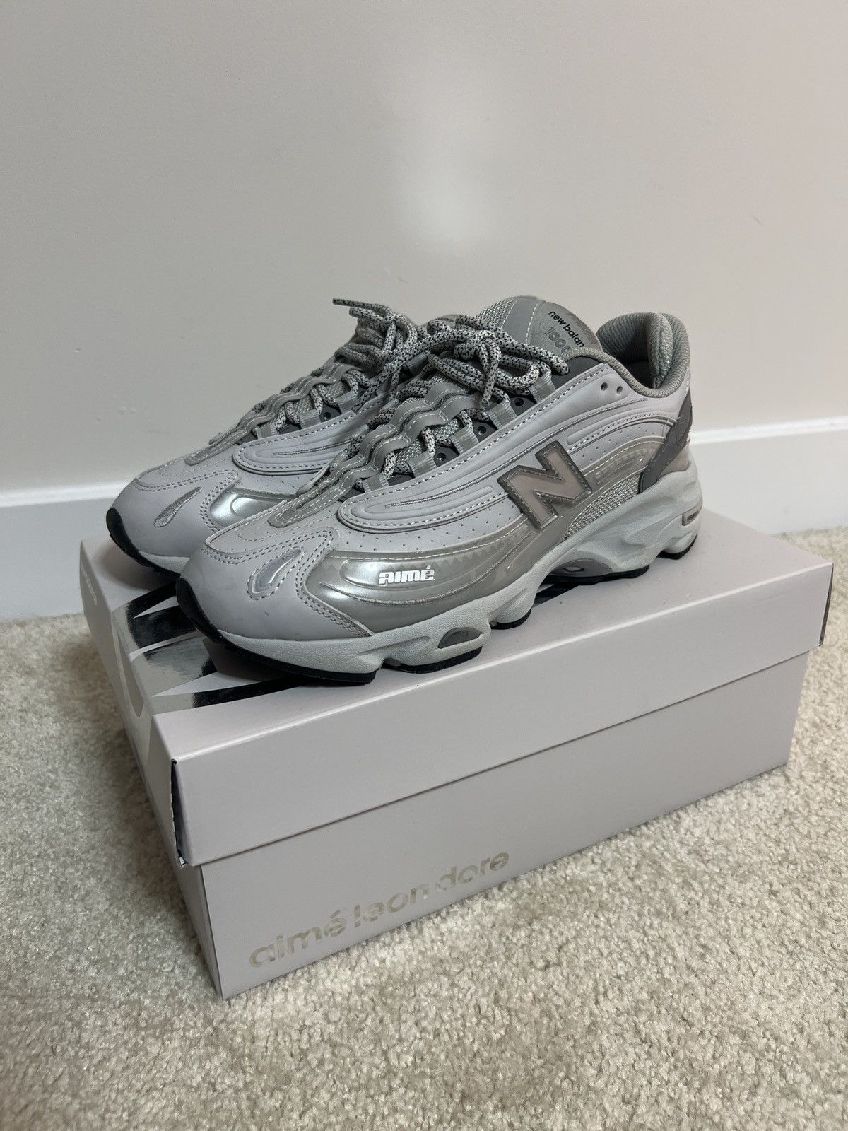Aime Leon Dore × New Balance New Balance 1000 x ALD Grey Size US 9 / EU 42 - 1 Thumbnail
