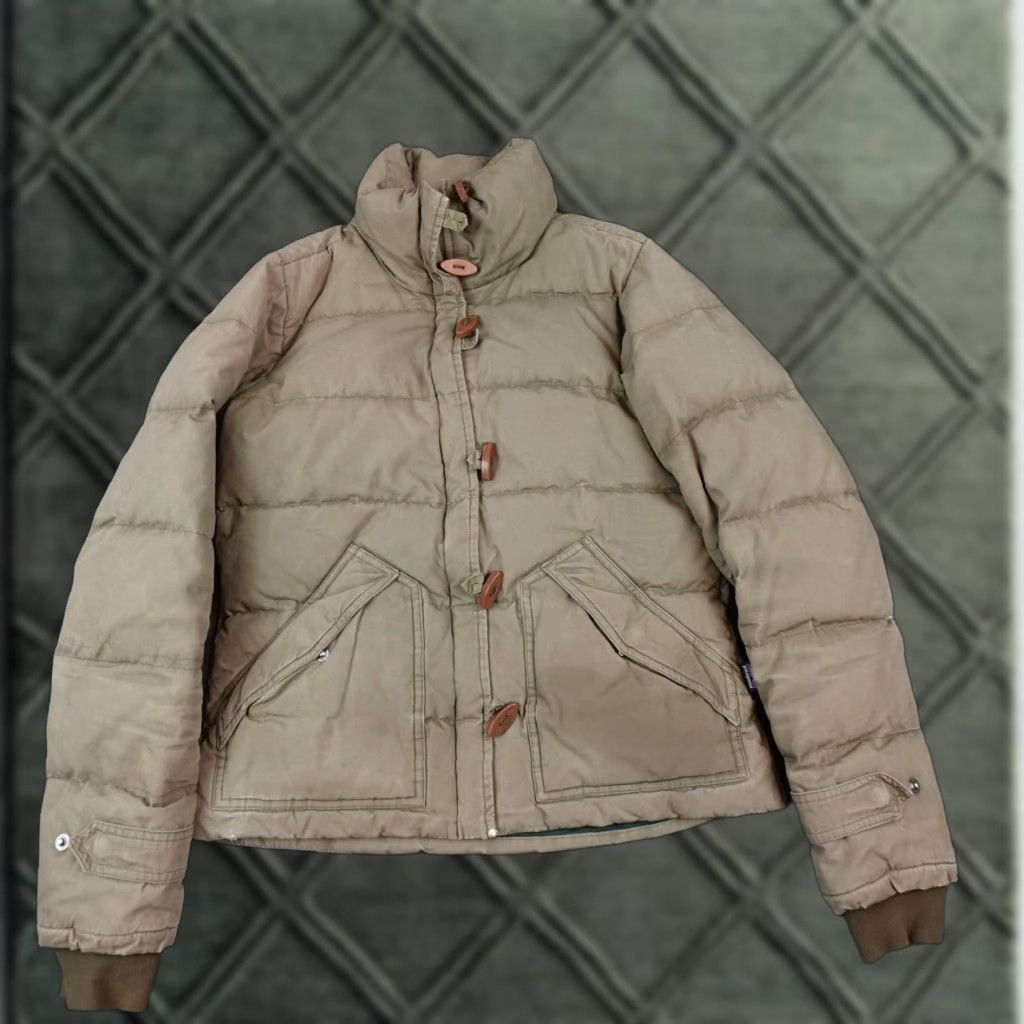 Patagonia Patagonia Jacket Womens Small Tan Puffer Insulated Toggle Down Winter Coat Size S / US 4 / IT 40 - 1 Thumbnail