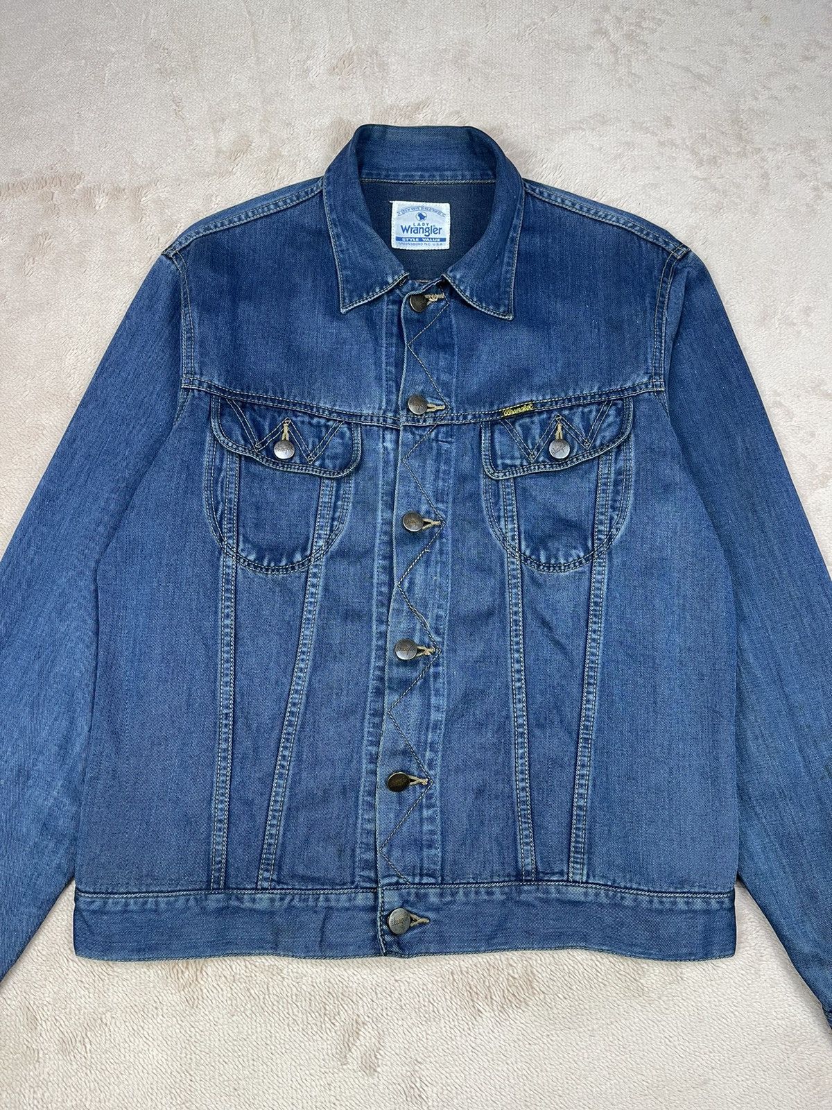 Wrangler Vintage LADY WRANGLER Loose Denim Jacket Size M / US 6-8 / IT 42-44 - 2 Thumbnail