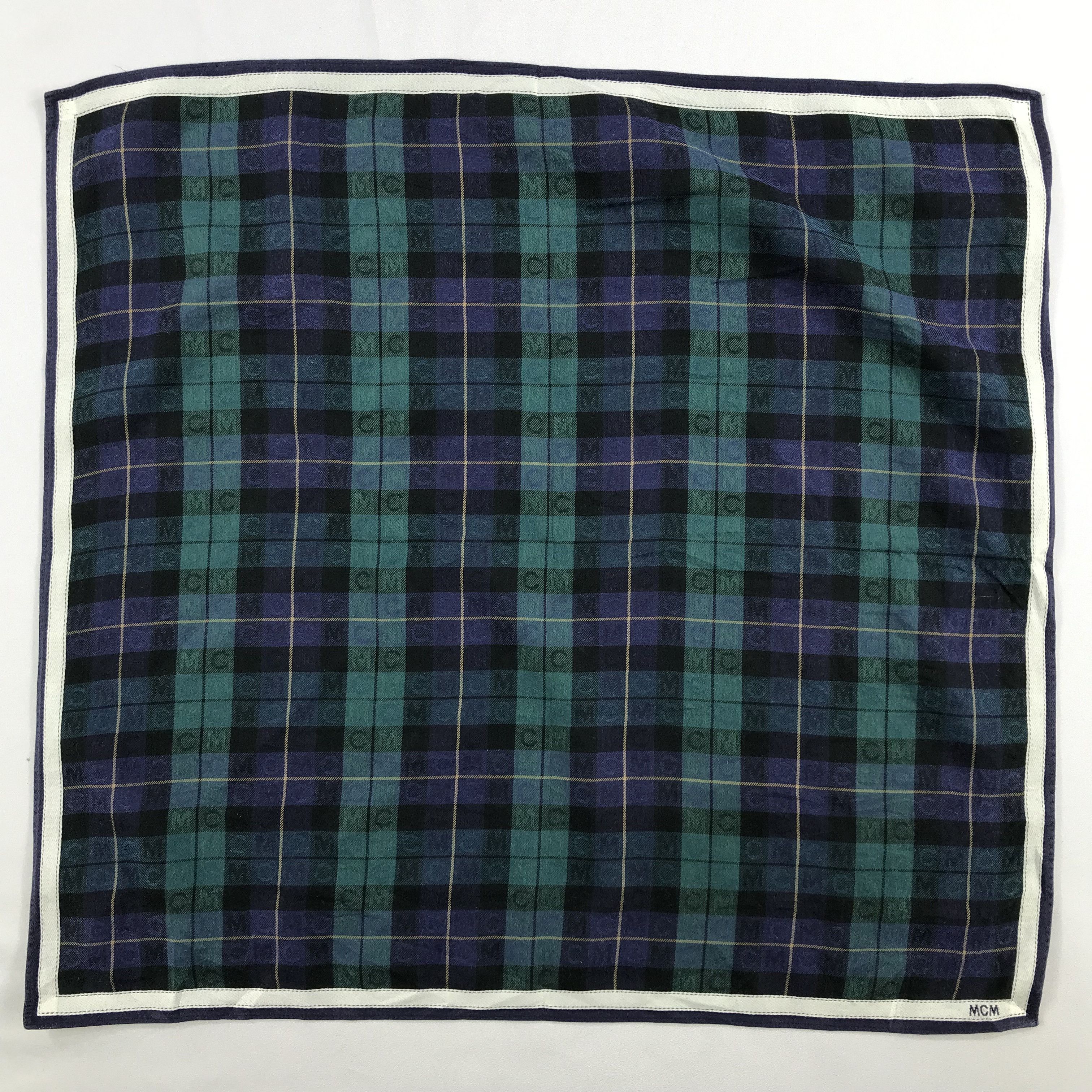 MCM × Vintage MCM Bandana / Handkerchief / Neckerchief - S2736A Size ONE SIZE - 1 Thumbnail
