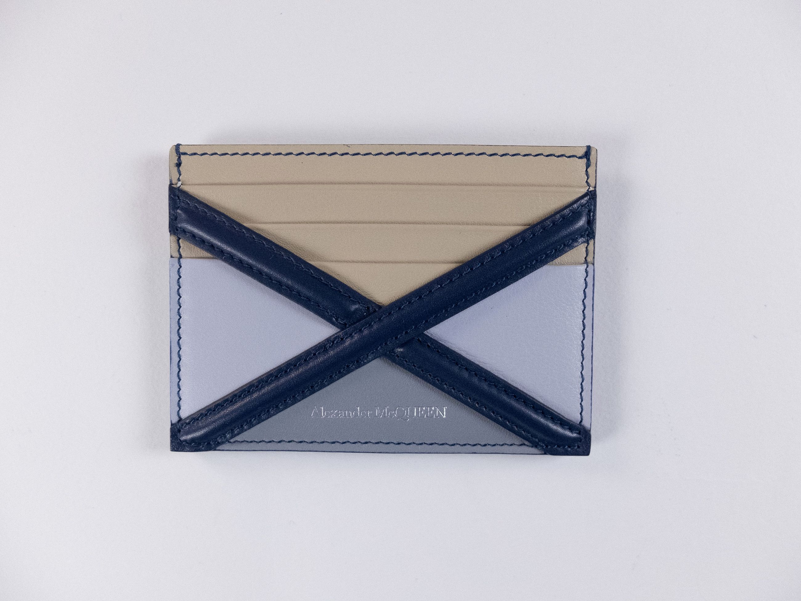 Alexander McQueen ALEXANDER MCQUEEN Harness four color leather card holder q Size ONE SIZE - 2 Thumbnail