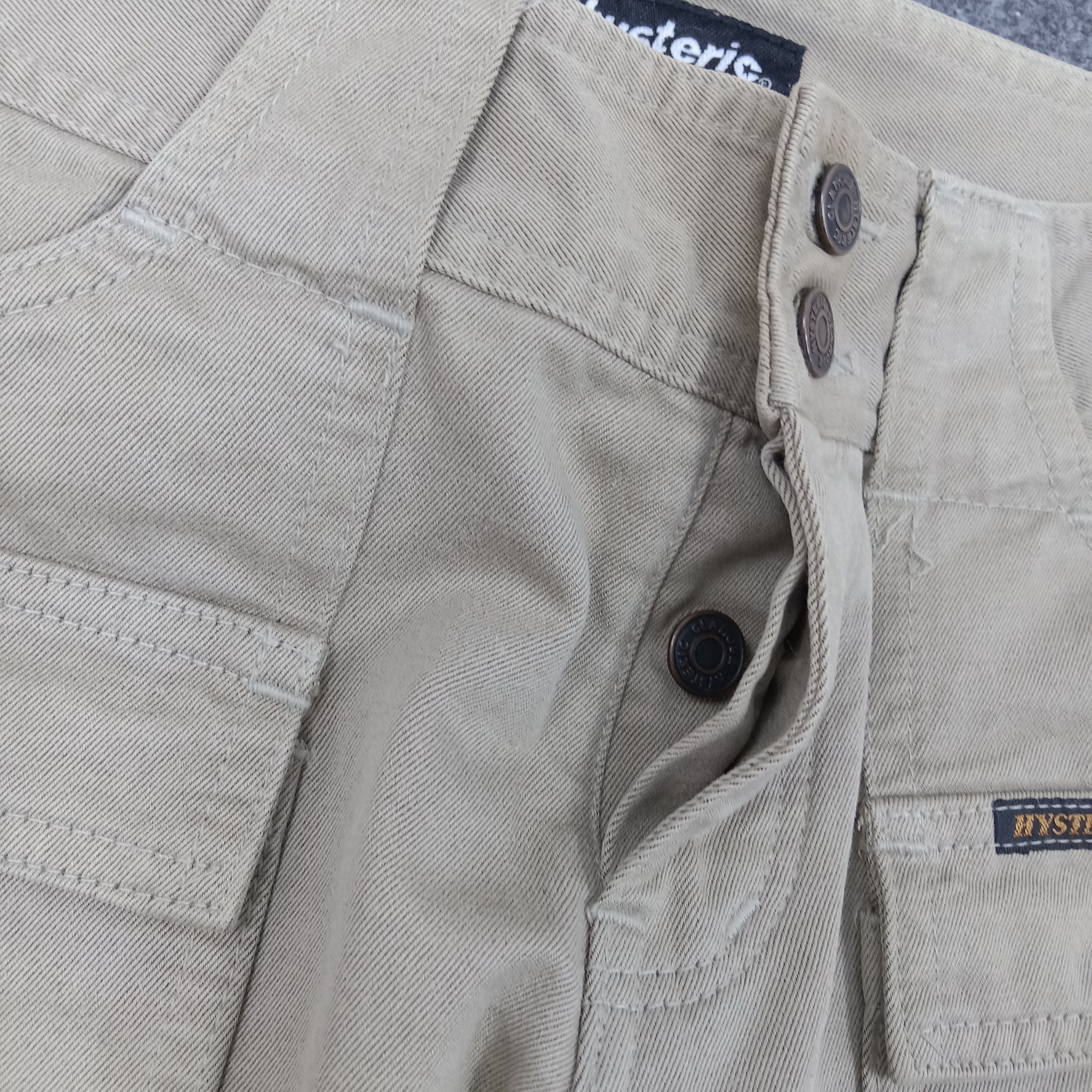 Hysteric Glamour × Japanese Brand × Vintage Hysteric Glamour Japanese Brand Bootcut Custom Cargo Pants Size 27" / US 4 / IT 40 - 3 Thumbnail