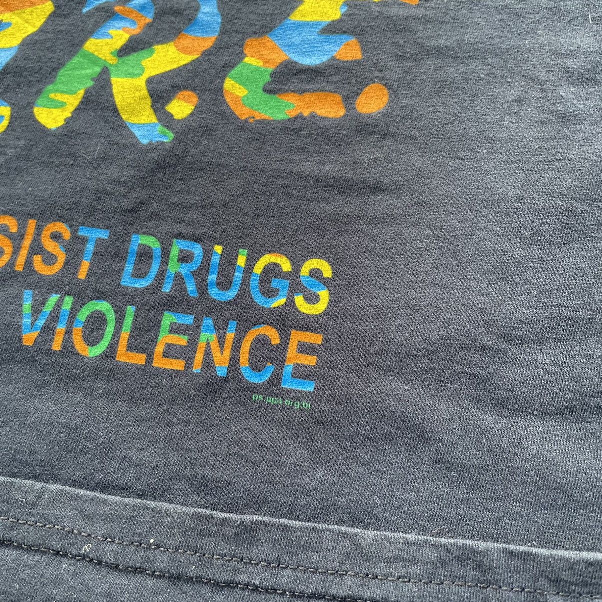 D.A.R.E Vintage D.A.R.E Rare T Shirt Size US L / EU 52-54 / 3 - 9 Thumbnail
