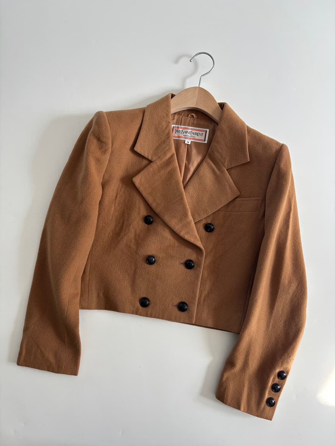 Yves Saint Laurent Yves Saint Laurent Vintage Short Coat Size S / US 4 / IT 40 - 1 Thumbnail